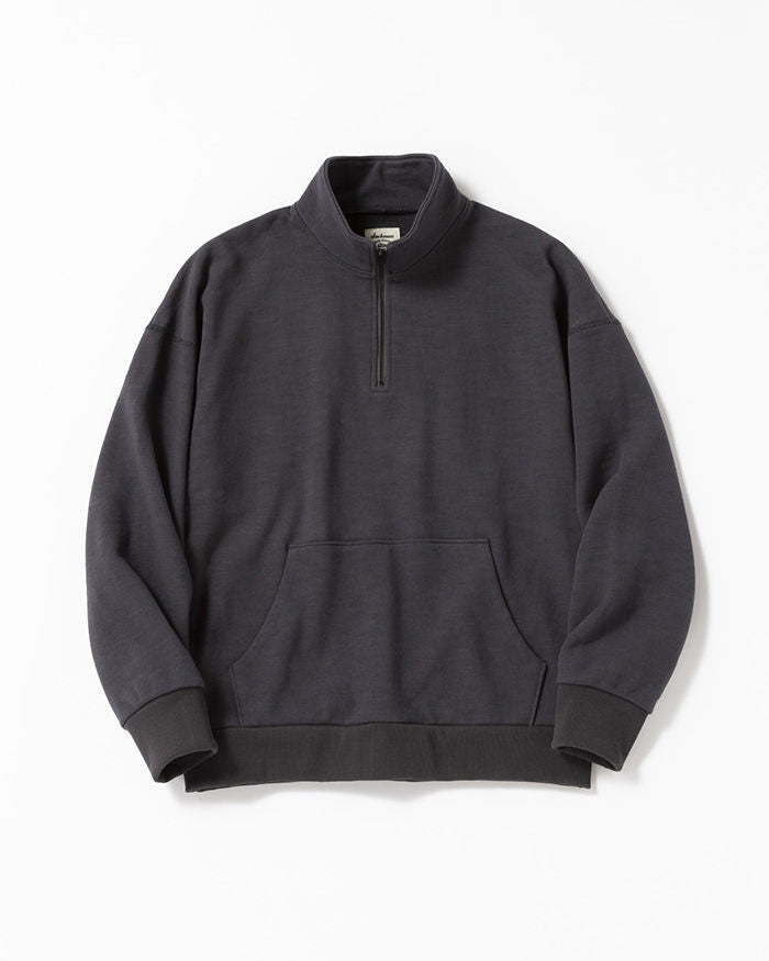 GG Sweat Half Zip - Ink Black