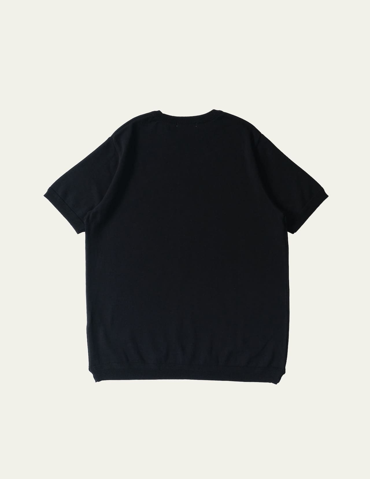 Knit T-Shirt - Black