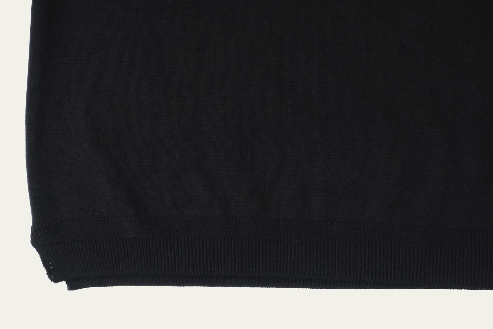 Knit Polo 'Easy' - Black