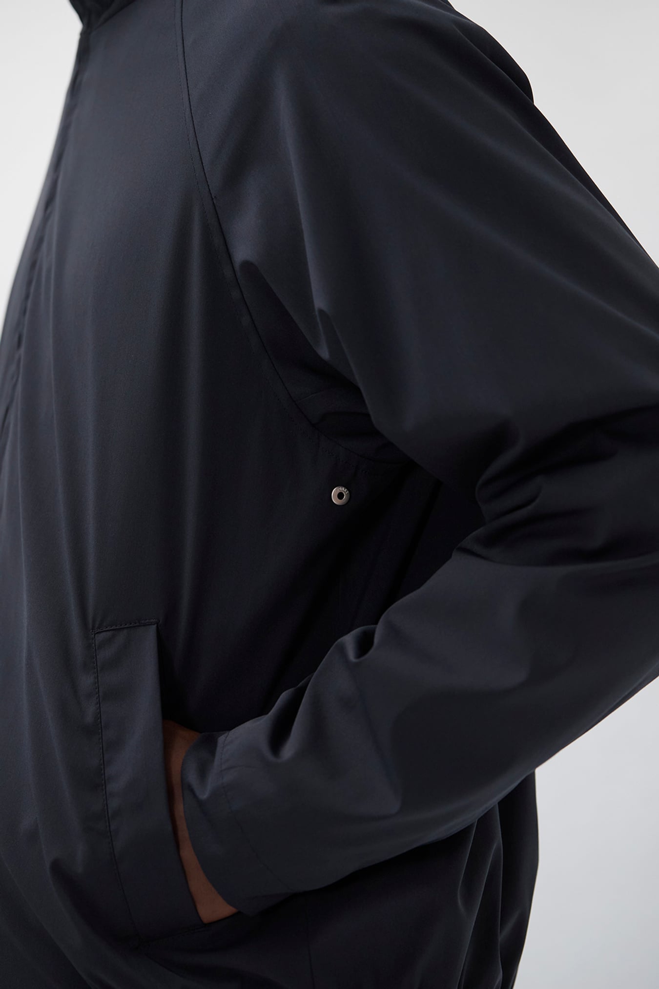 Korso Alpinix 37,5 Wool Harrington Jacket - Dark Navy