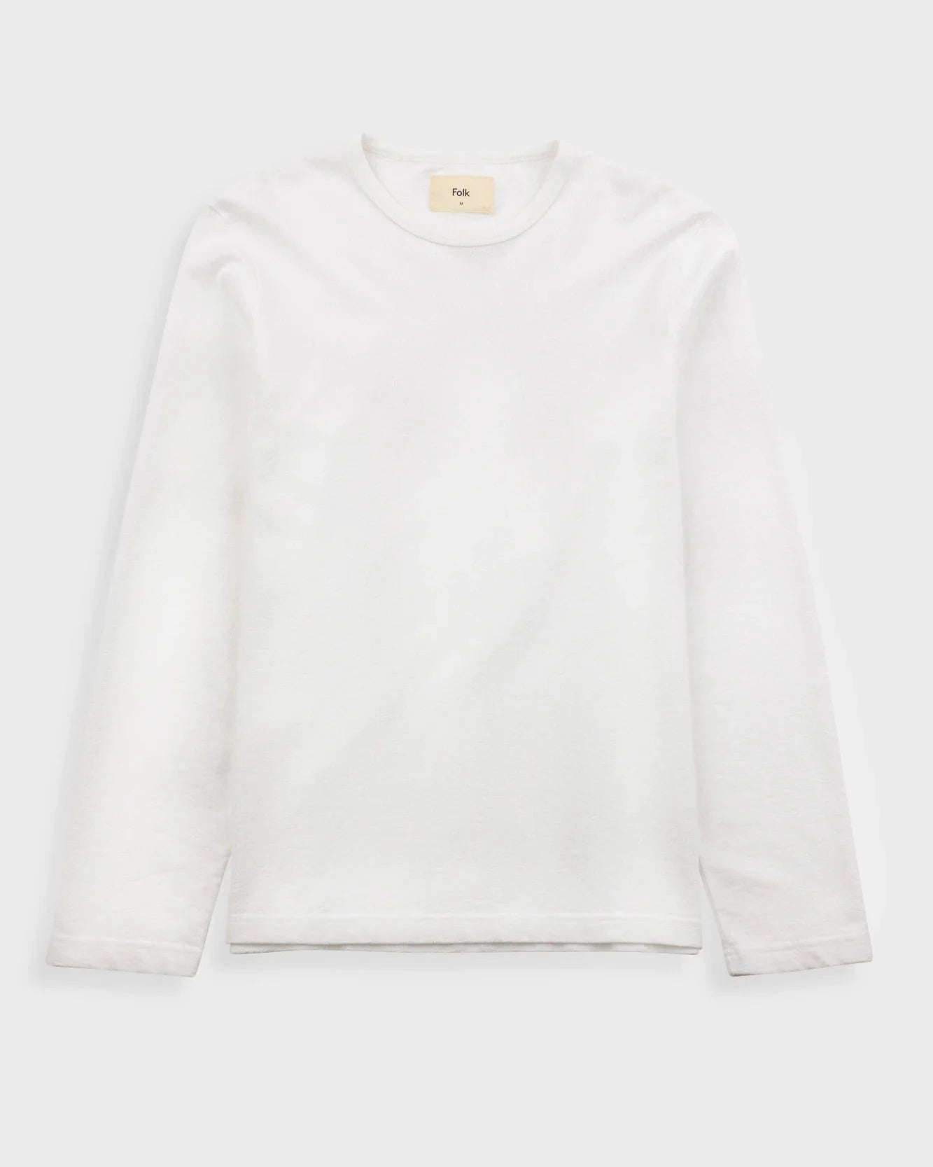 LS Textured T-Shirt - White