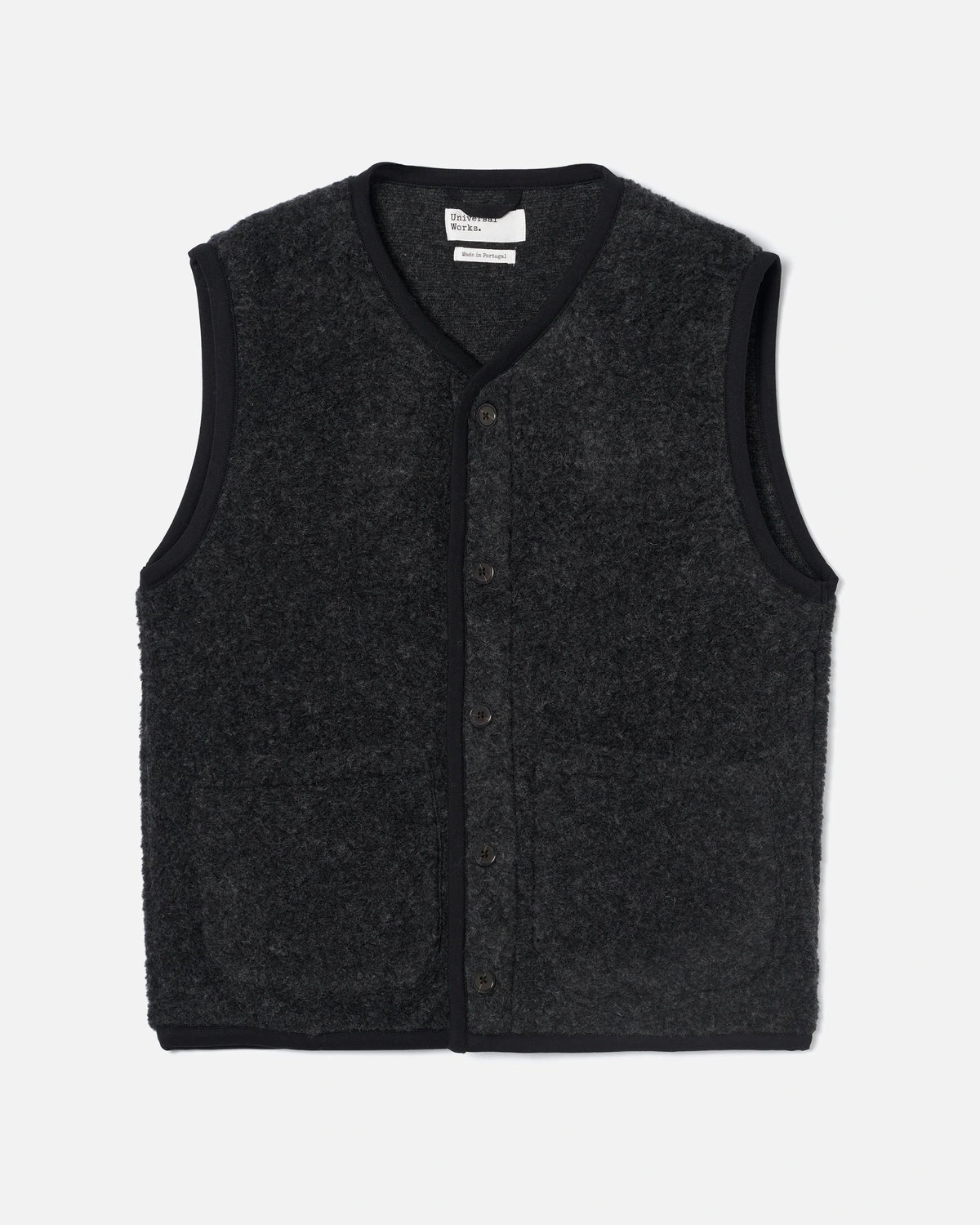 Fleece Lancaster Gilet - Charcoal