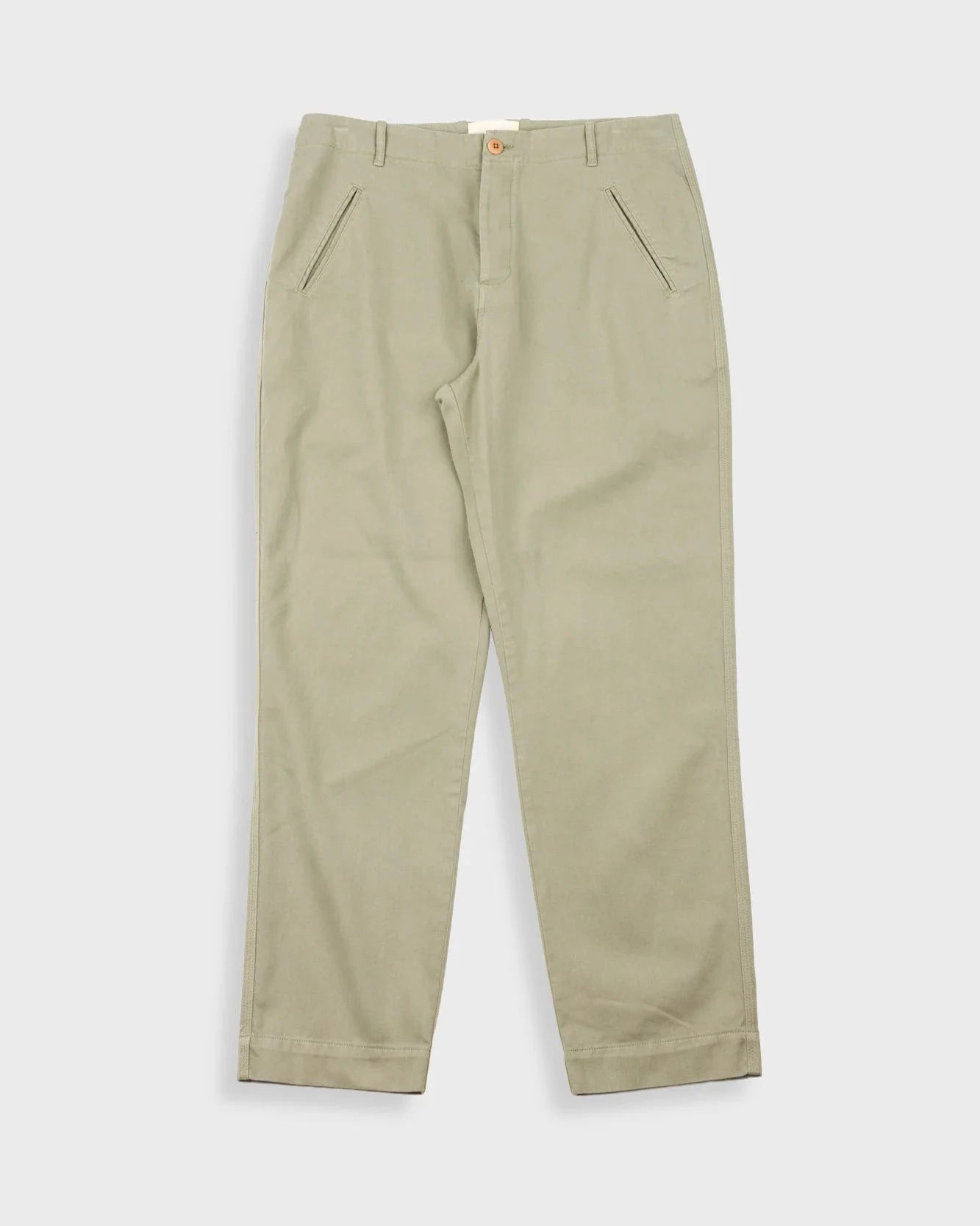 Lean Assembly Pant - Light Olive Brushed Twill