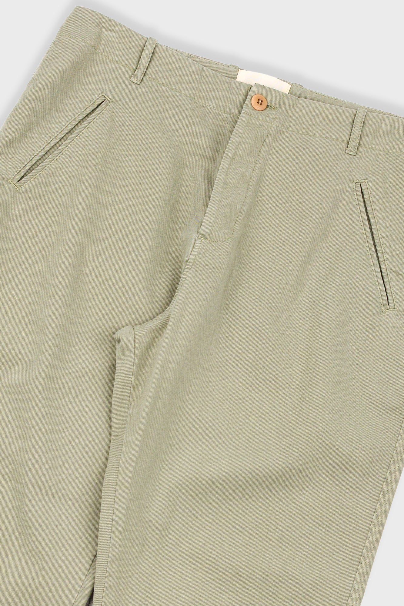 Lean Assembly Pant - Light Olive Brushed Twill