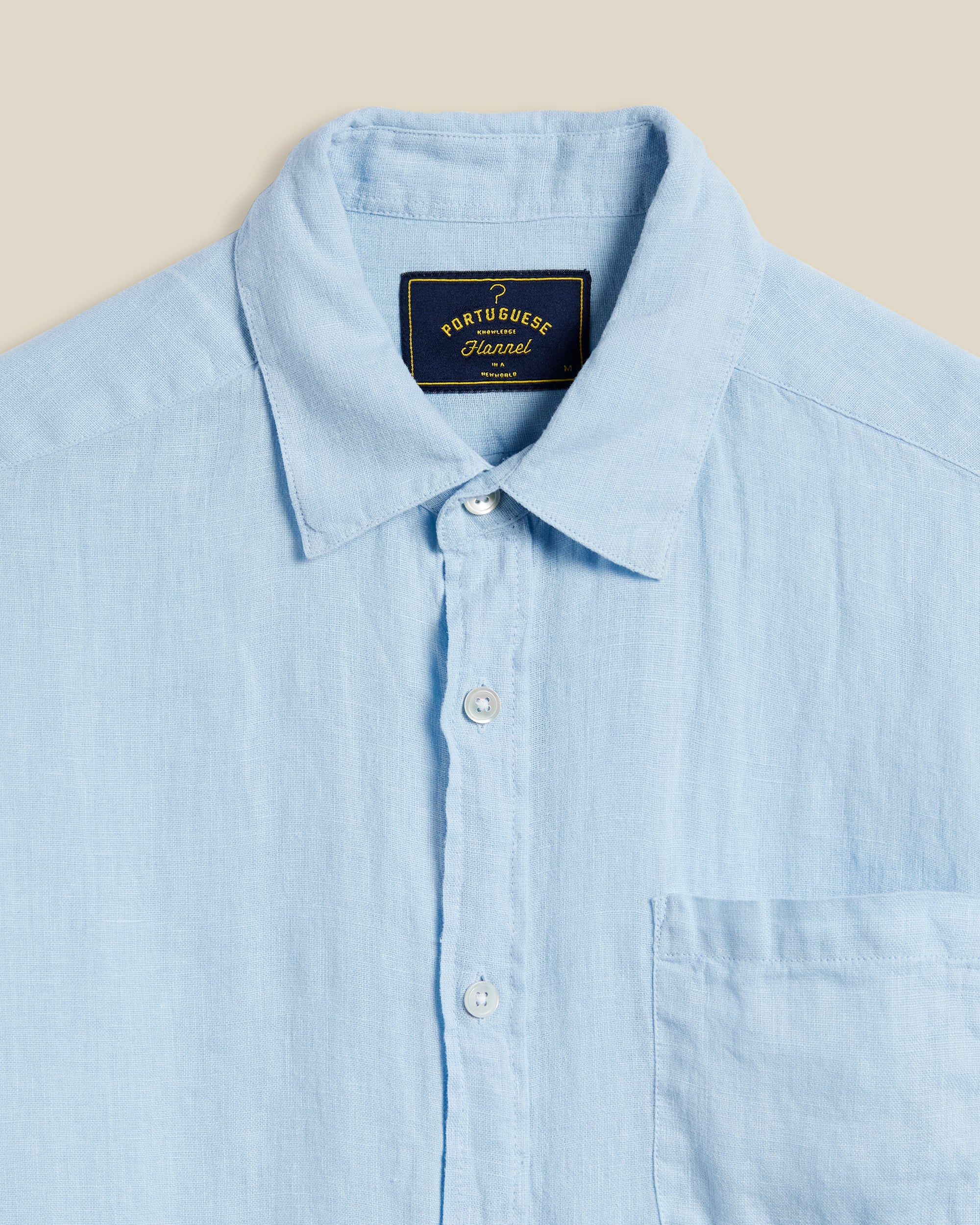 Linen Shirt - Sky