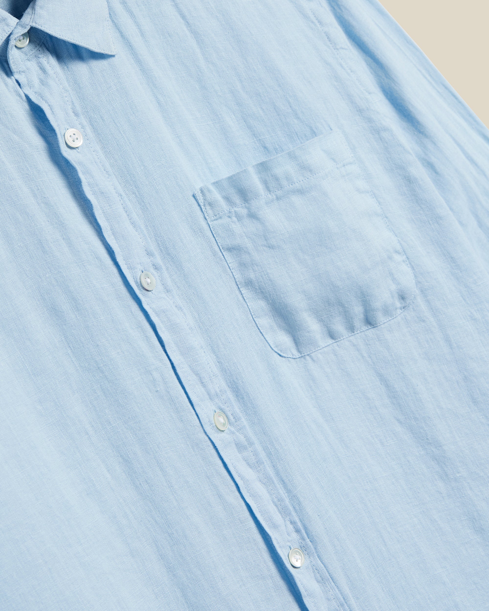 Linen Shirt - Sky