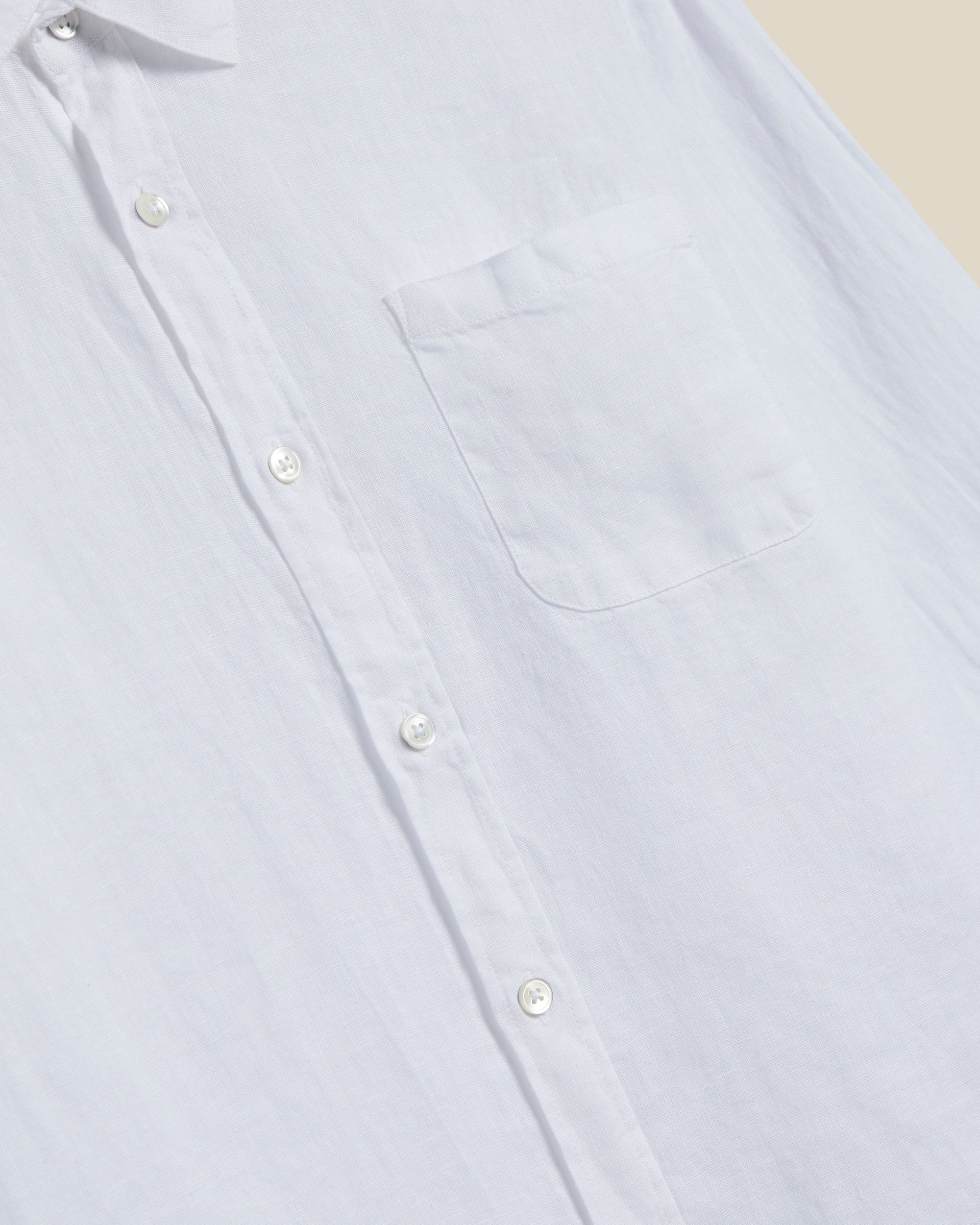 Linen Shirt - White