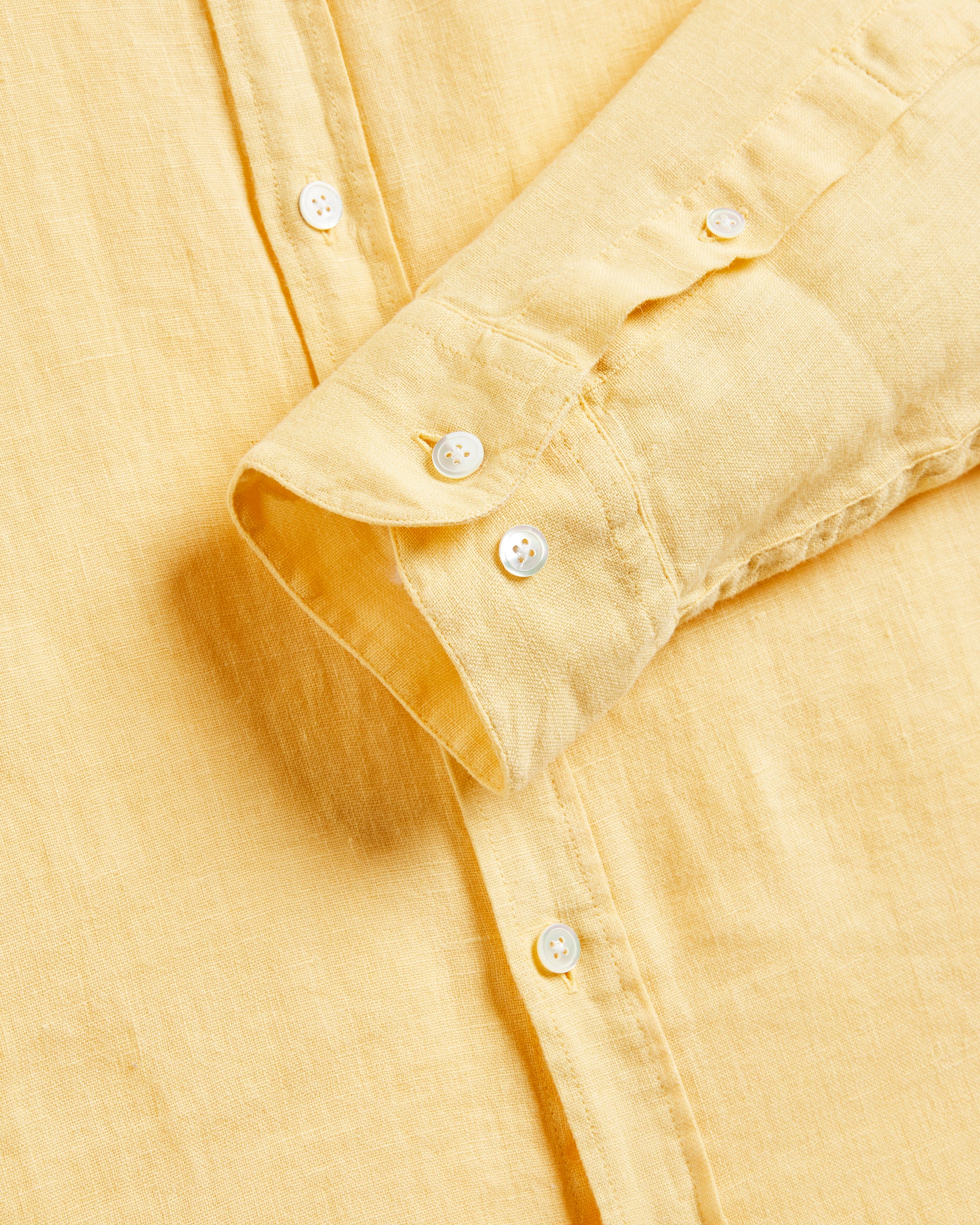 Linen Shirt - Yellow