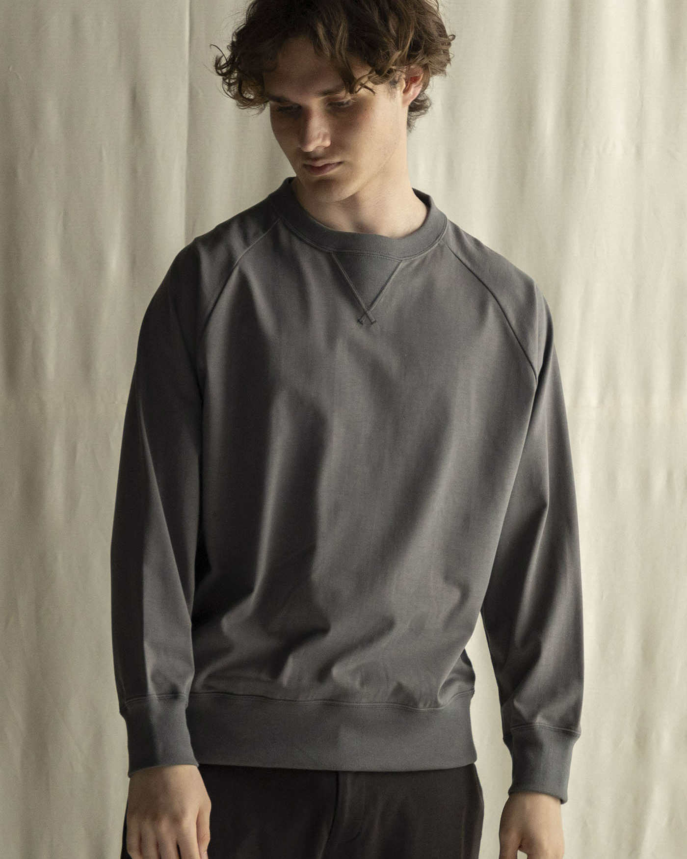 Grace Crewneck - Iron Gray