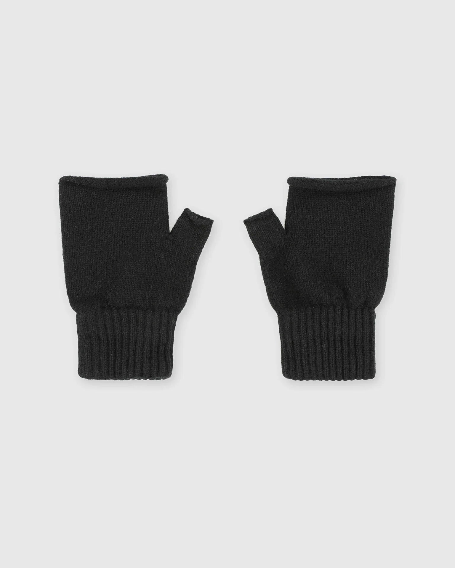 Mittens No Fingers - Black