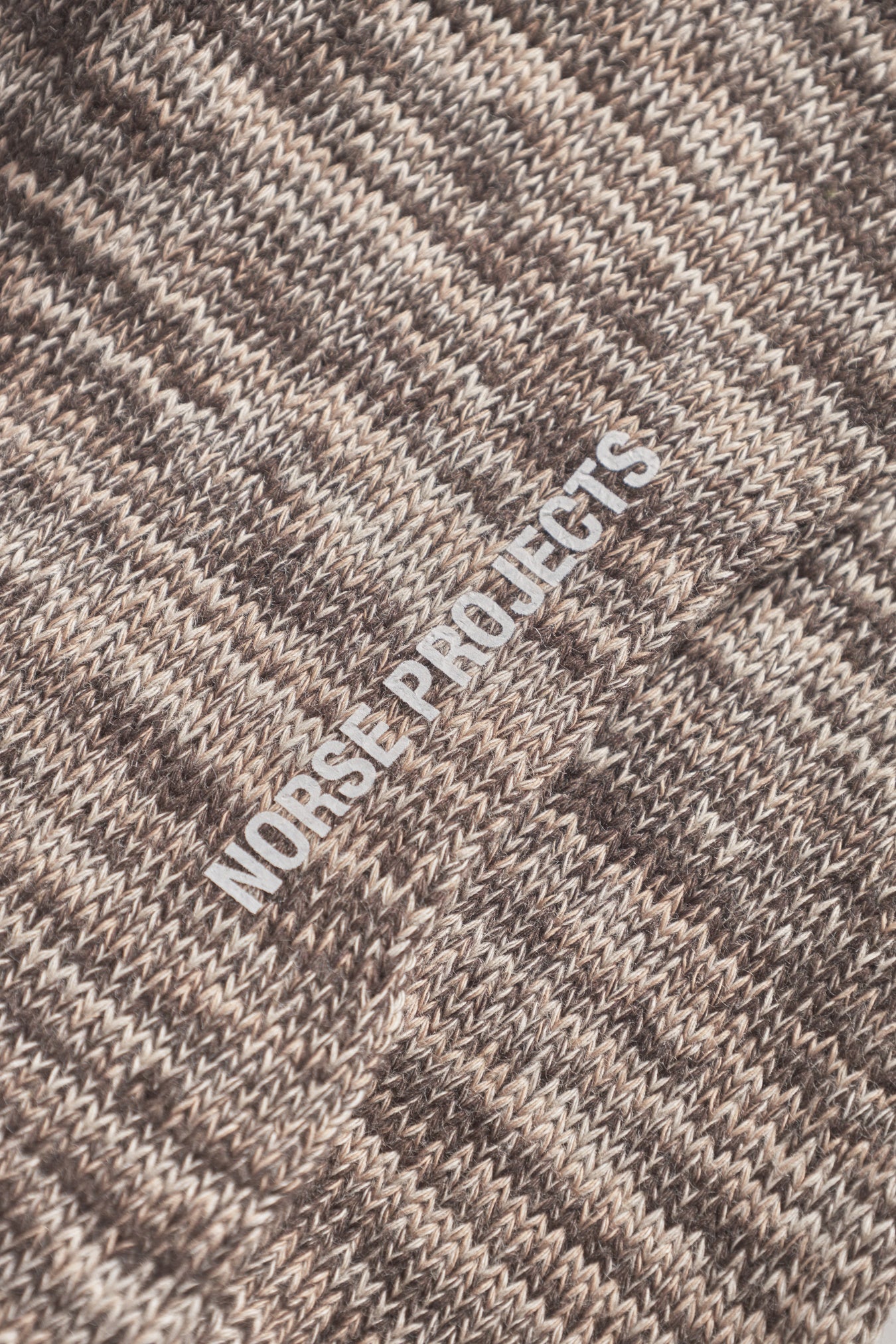 Bjarki Heavy Cotton Twist Socks - Mahogany