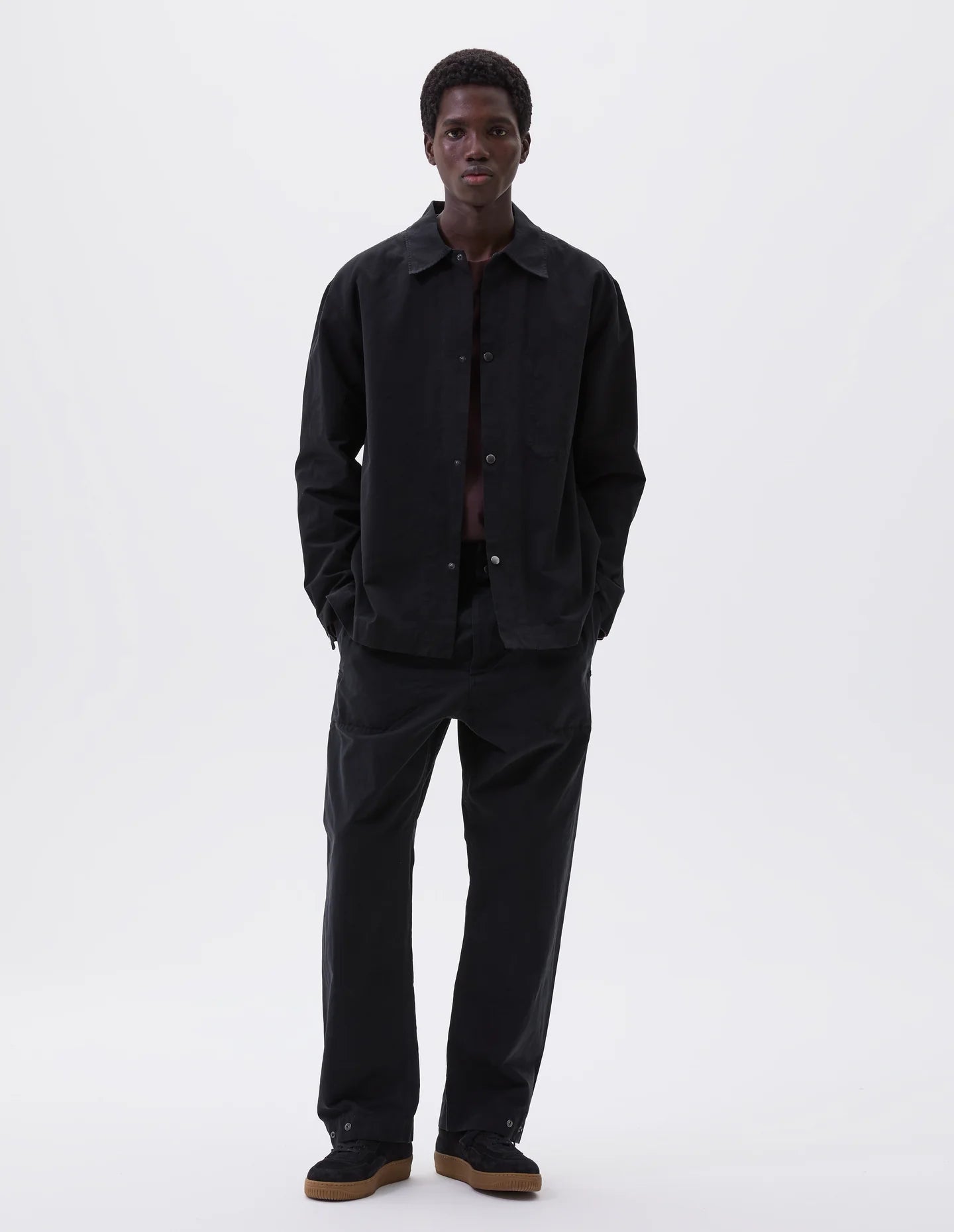Chore Shirt Double Twisted Cotton Canvas - Black
