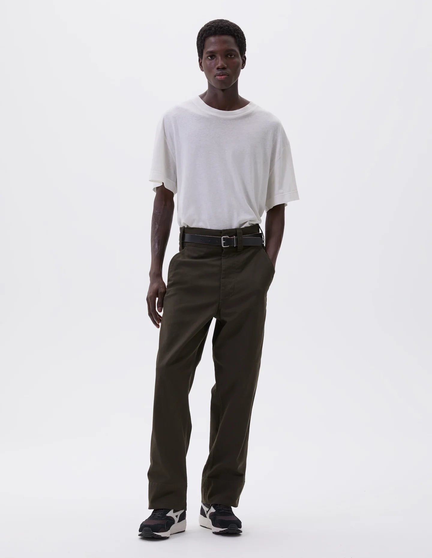 Cotton Linen Jersey - White
