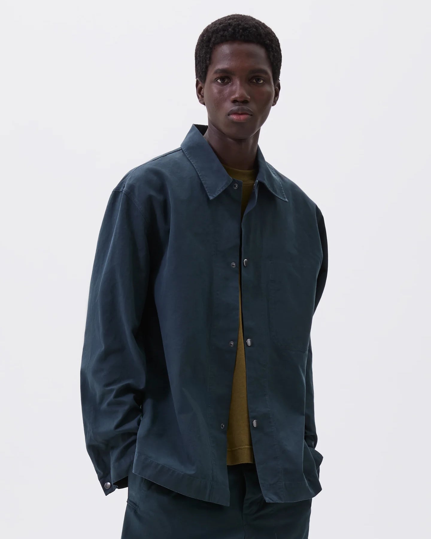Chore Shirt Double Twisted Cotton Canvas - Petrol