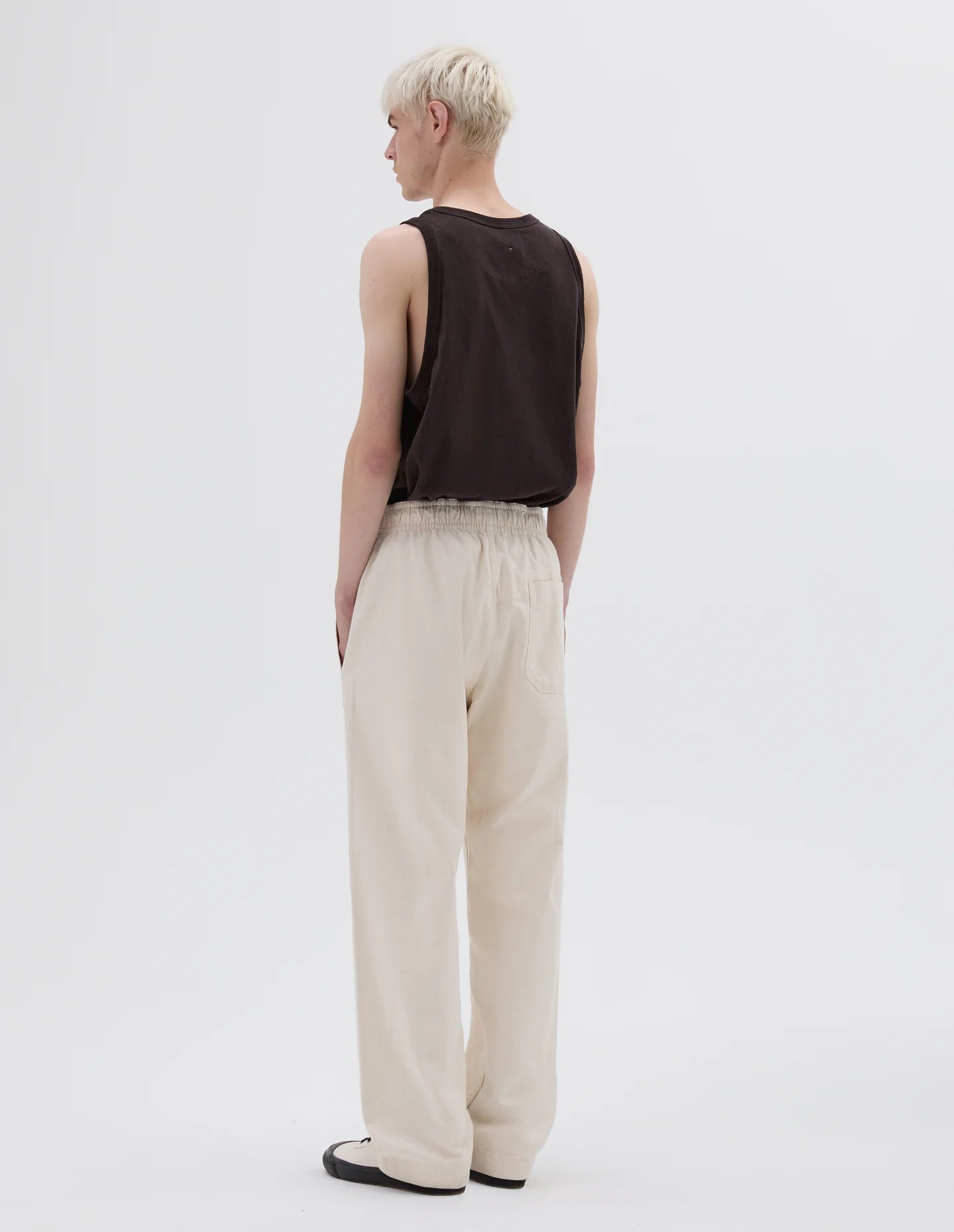 Surplus Vest heavy Cotton Jersey - Dark Chocolate