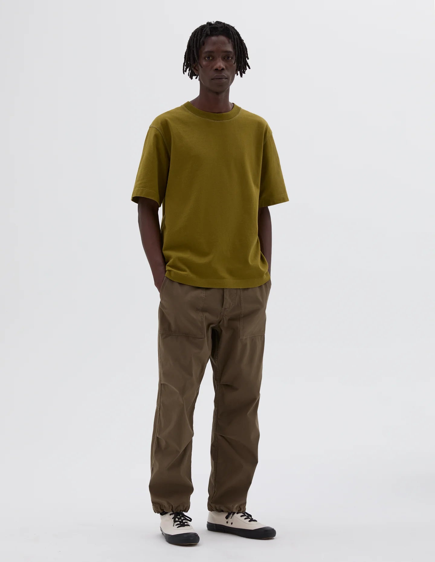 Flatlock Crew dry Handle Jersey - Lichen