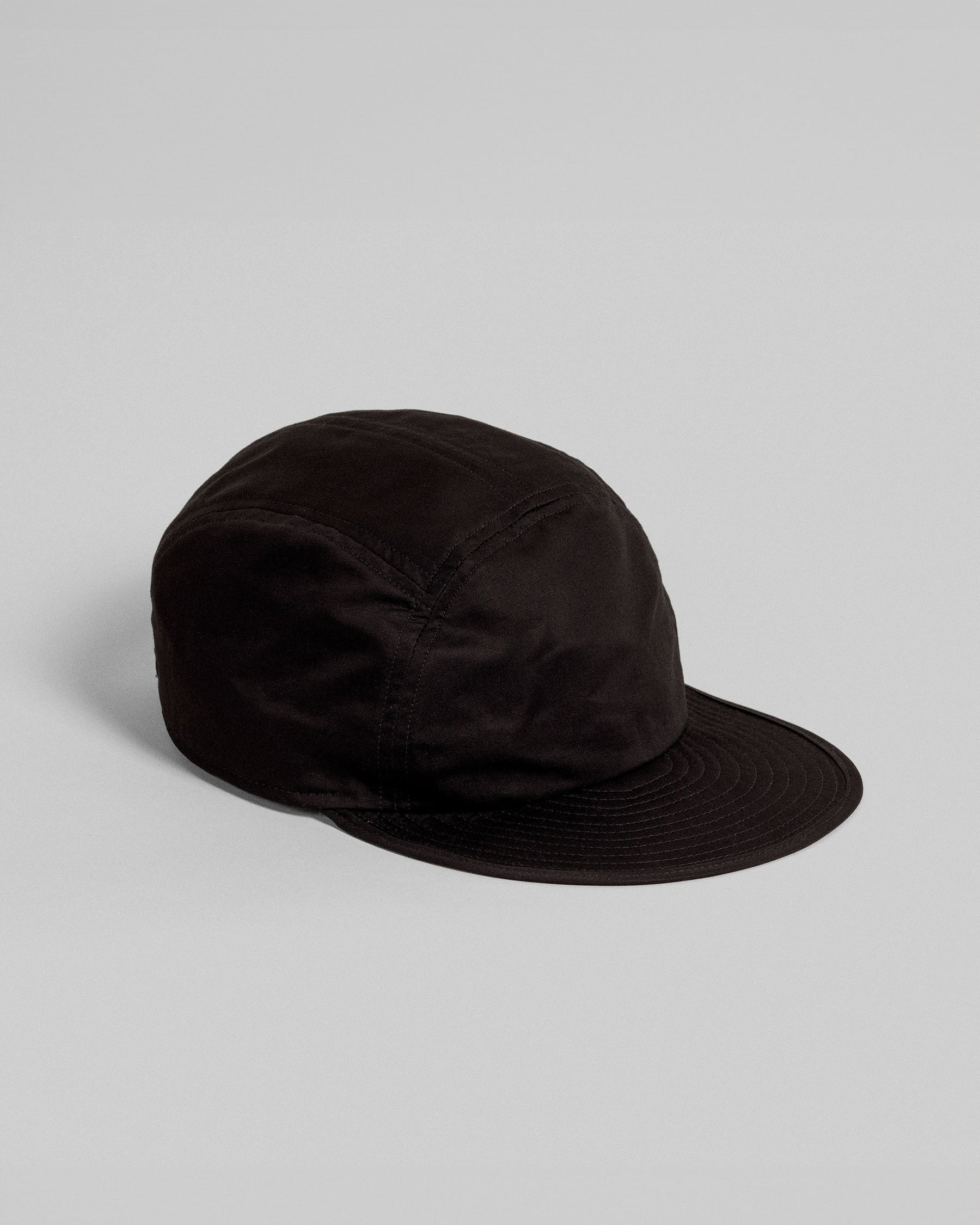Marina Cap - Black Taffetas