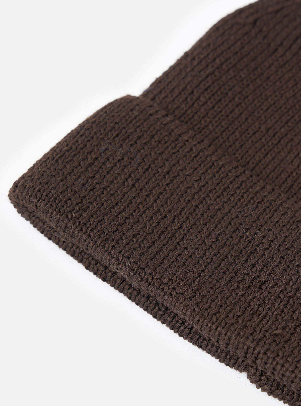 Merino Knit Watch Cap - Brown