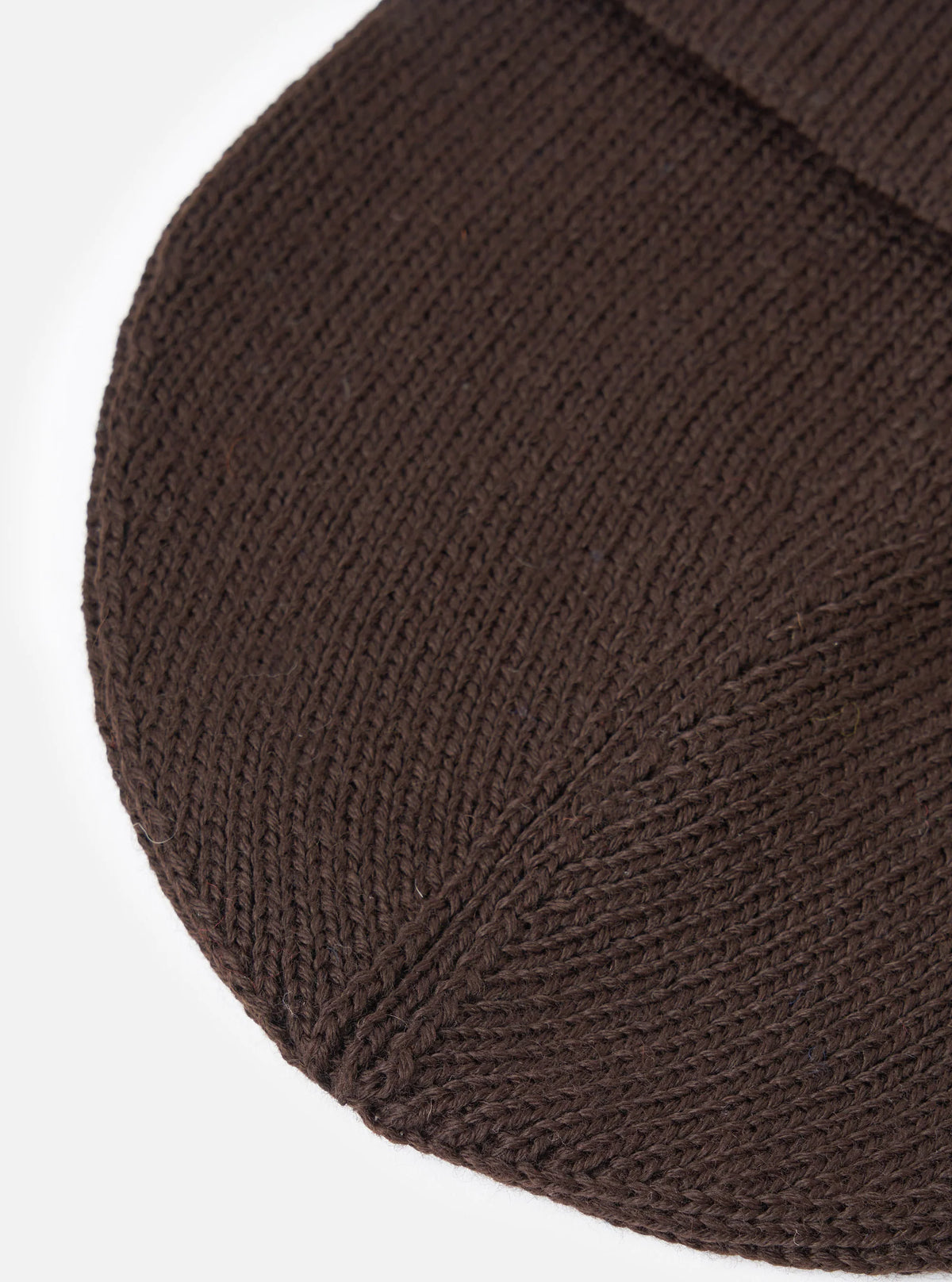 Merino Knit Watch Cap - Brown