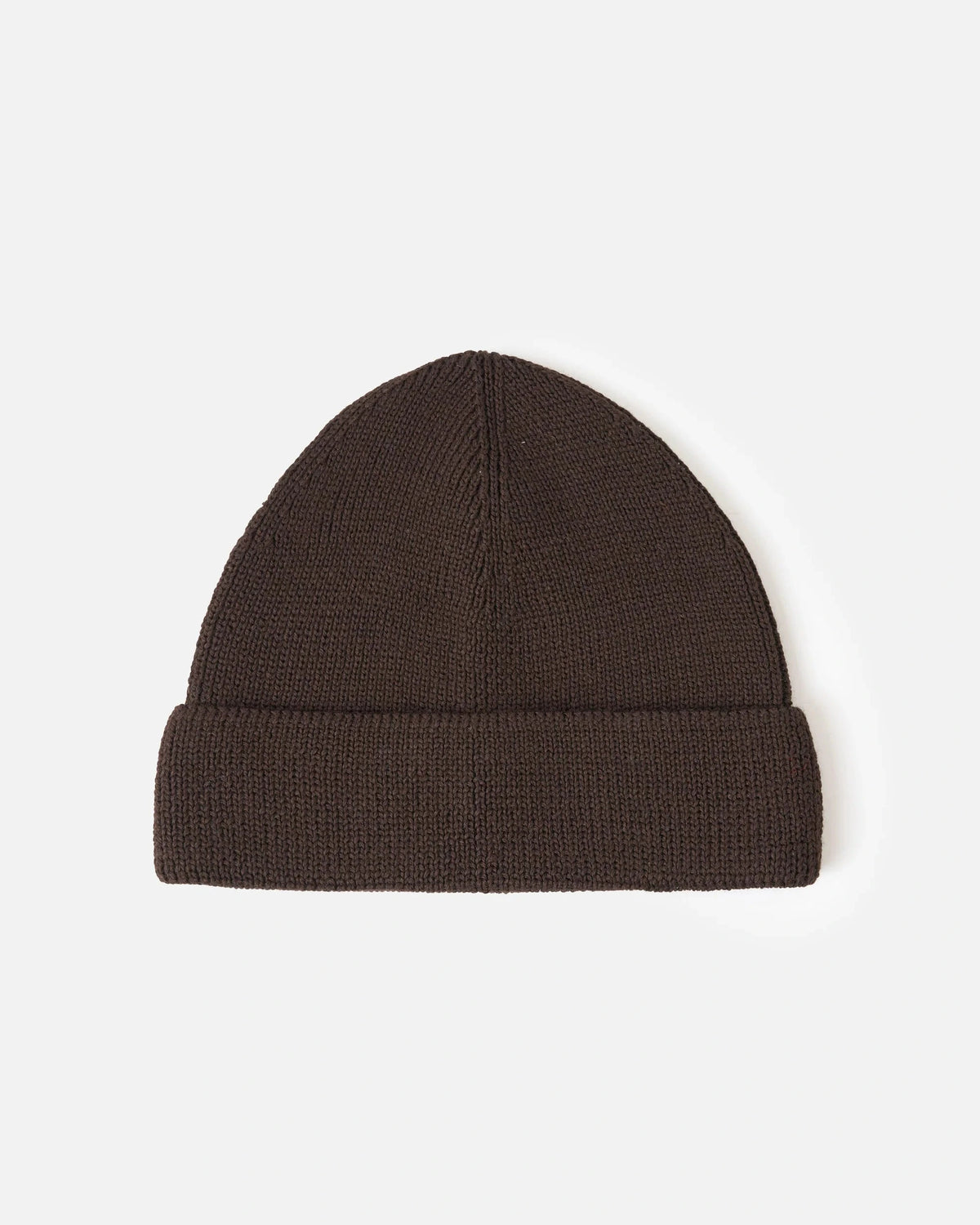 Merino Knit Watch Cap - Brown