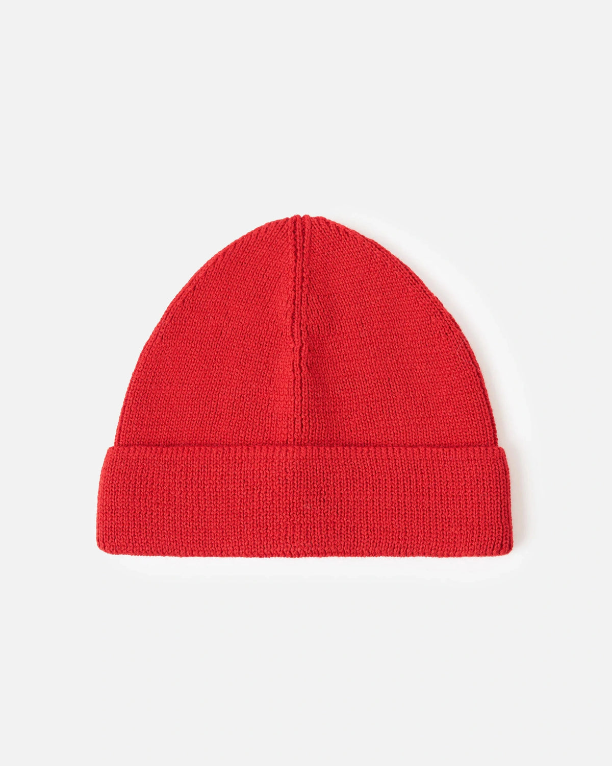 Merino Knit Watch Cap - Red