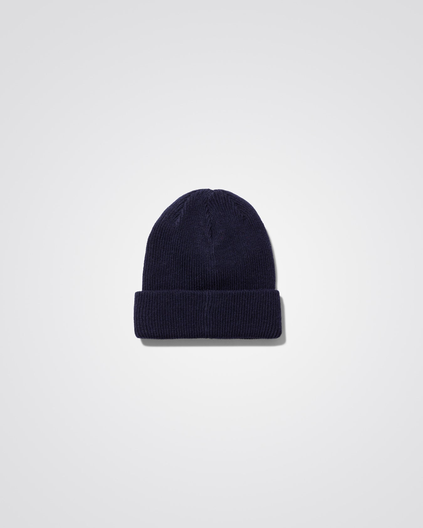 Merino Lambswool Beanie - Dark Navy