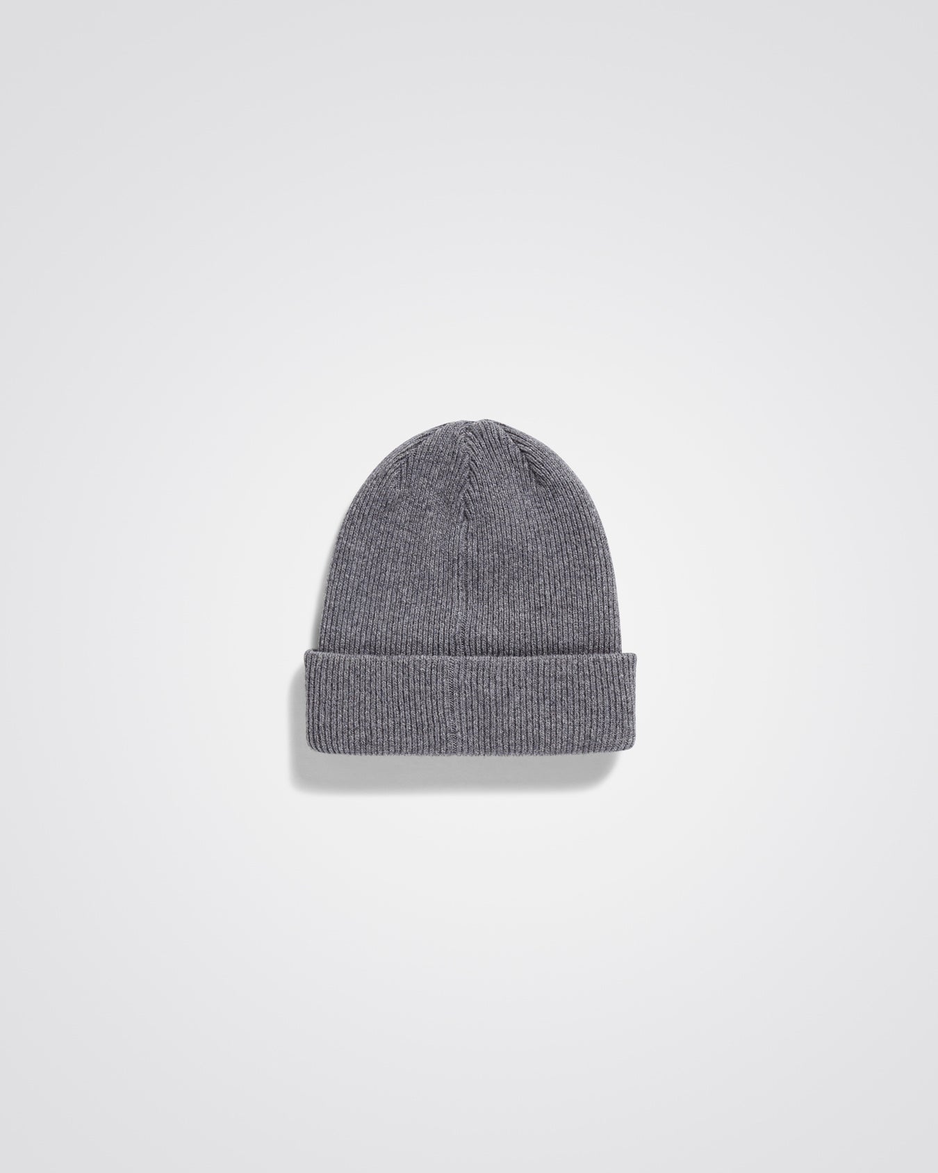 Merino Lambswool Beanie - Grey Melange