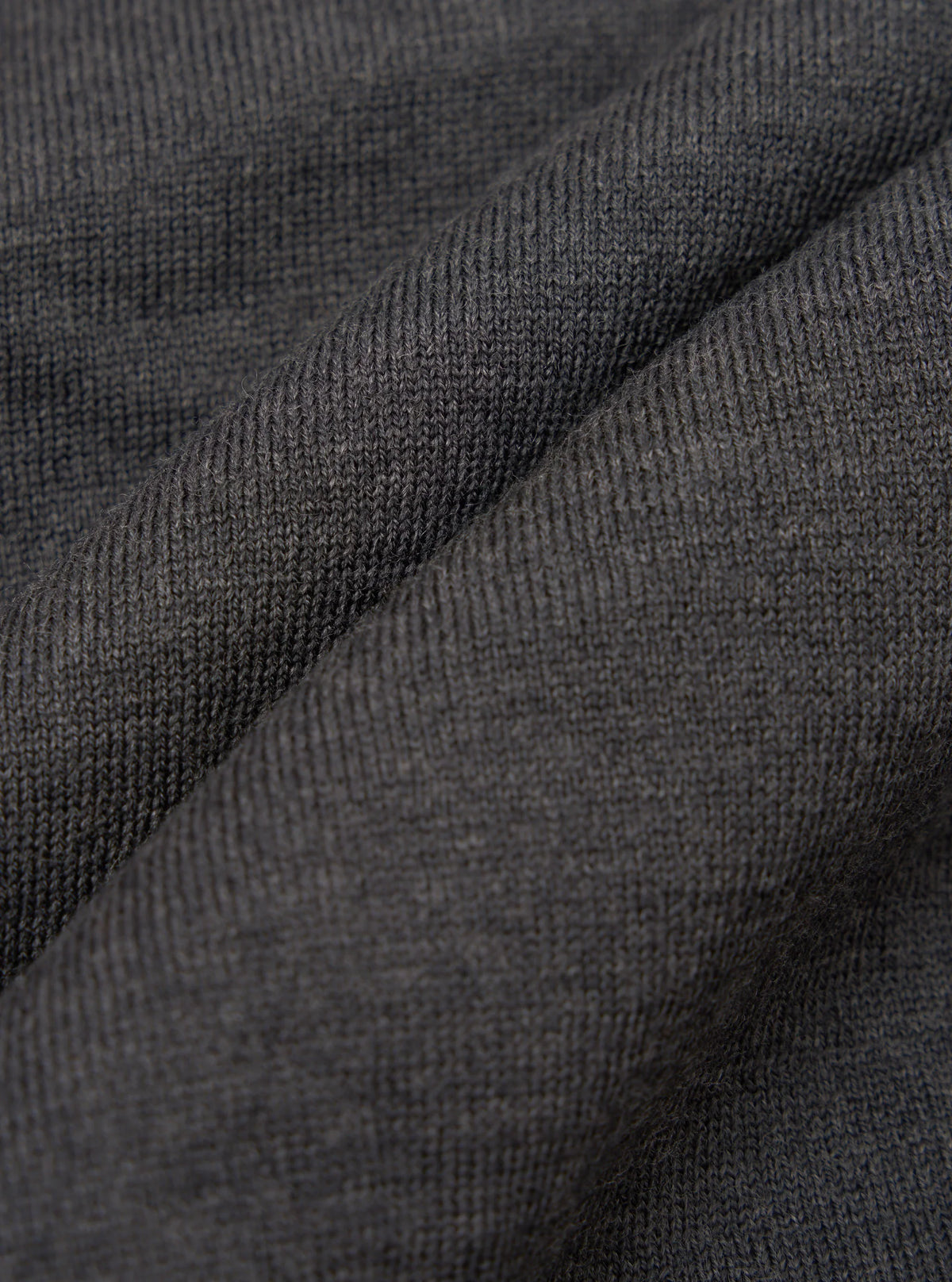 Merino Loose Cardigan II - Charcoal