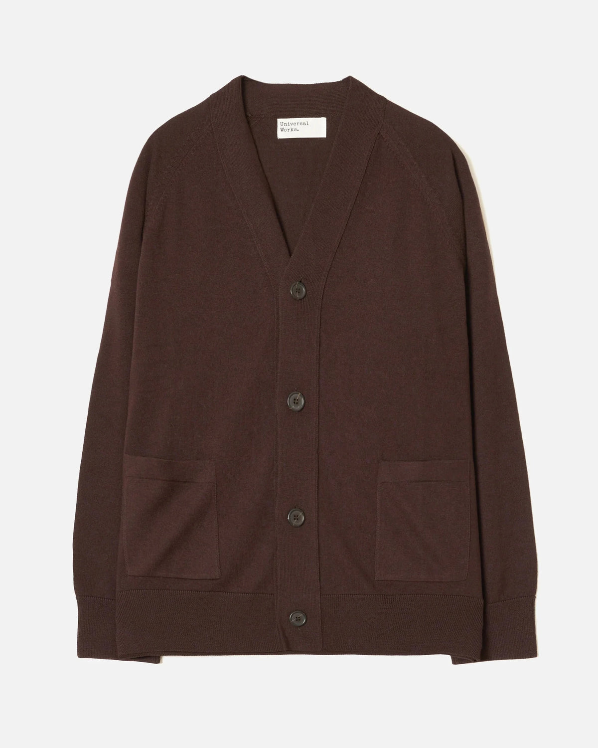Merino Loose Cardigan II - Expresso