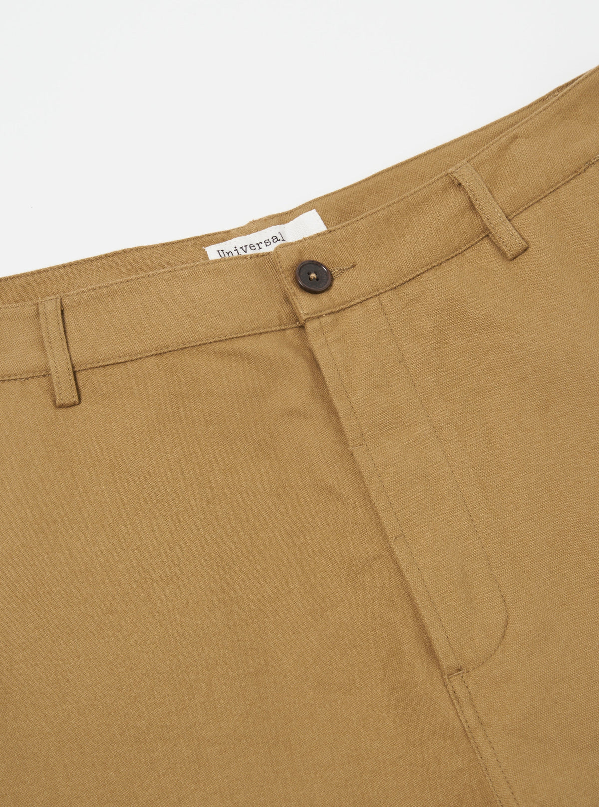Brushed Moleskin Military Chino -  Sand