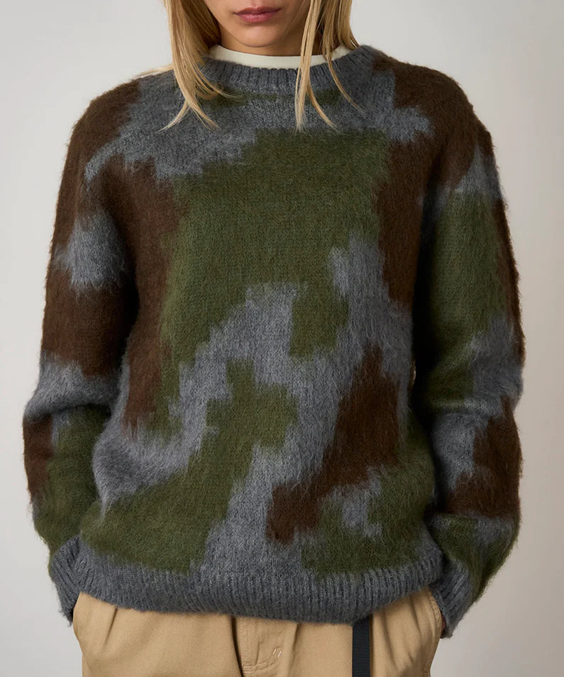 Mohair Sweater - Jungle Digi Camo