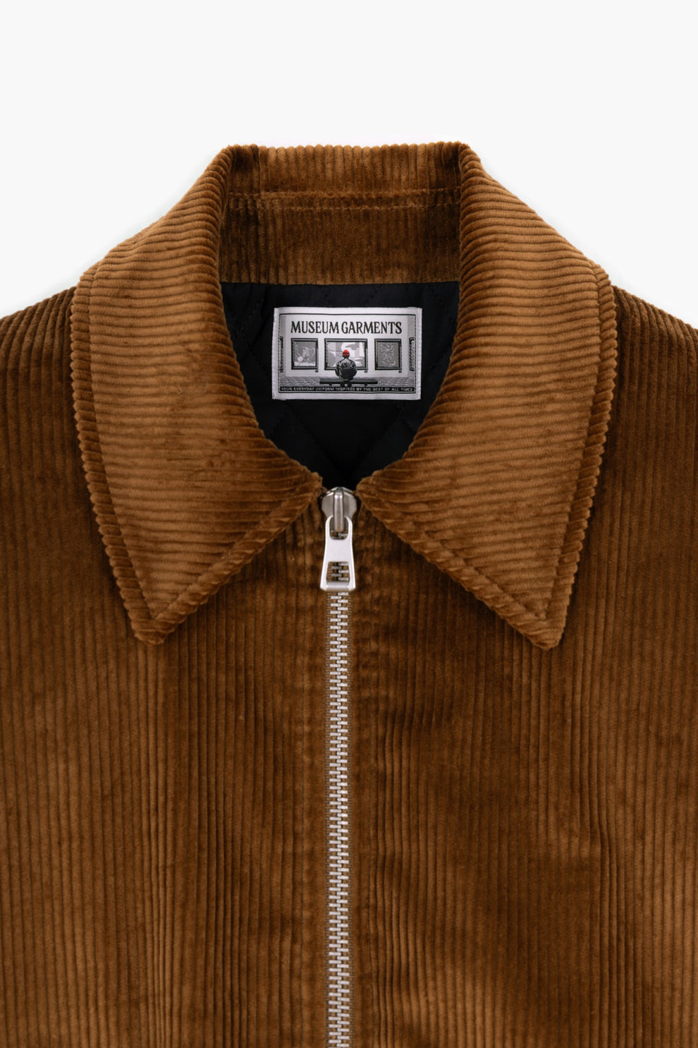 Exhibition Padded Jacket – Brown Corduroy