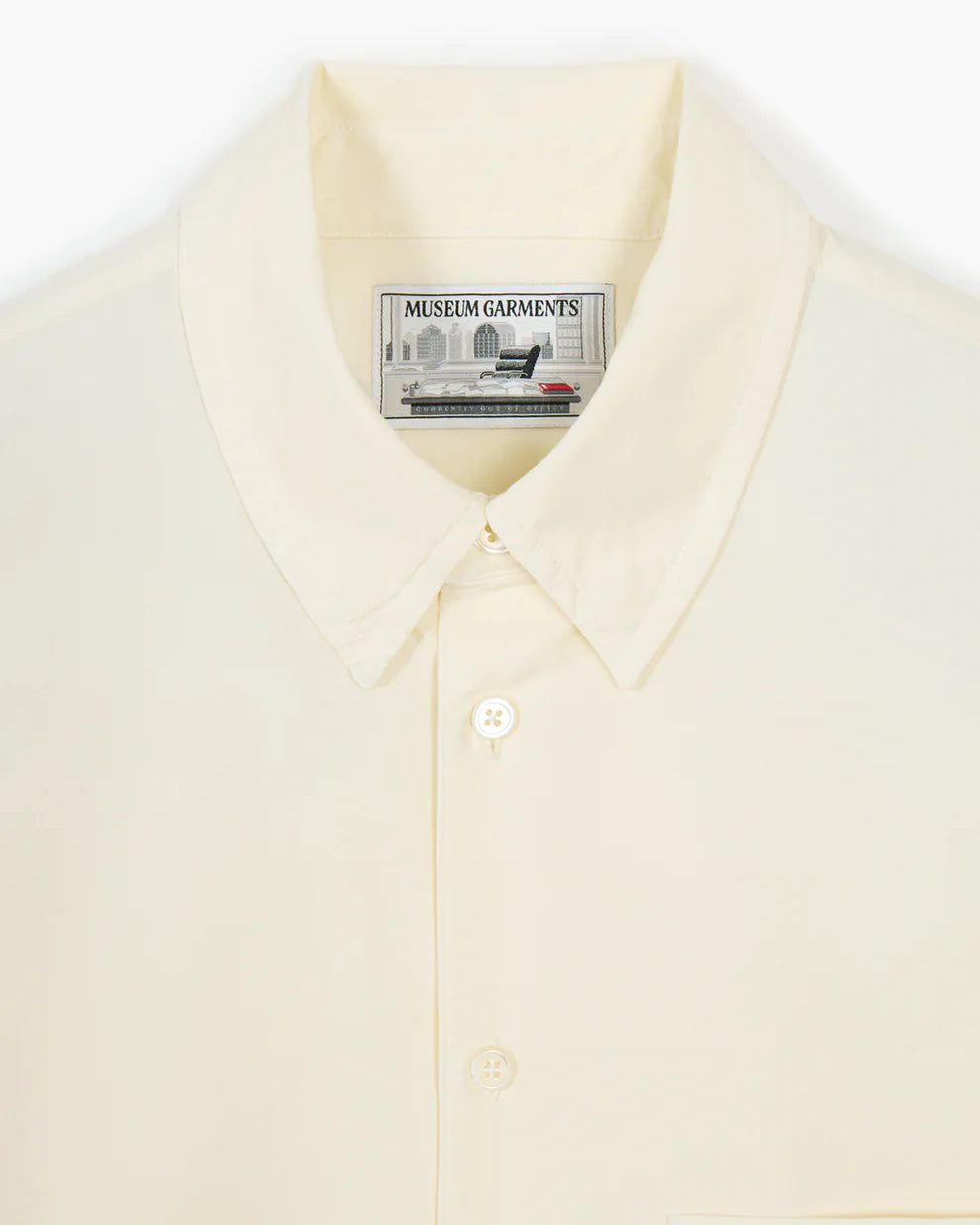 Corporate shirt - Garment Dyed Ecru