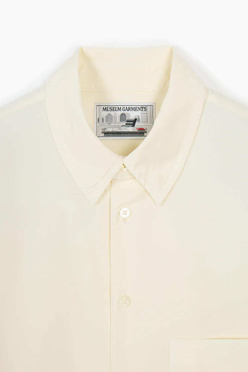 Corporate shirt - Garment Dyed Ecru