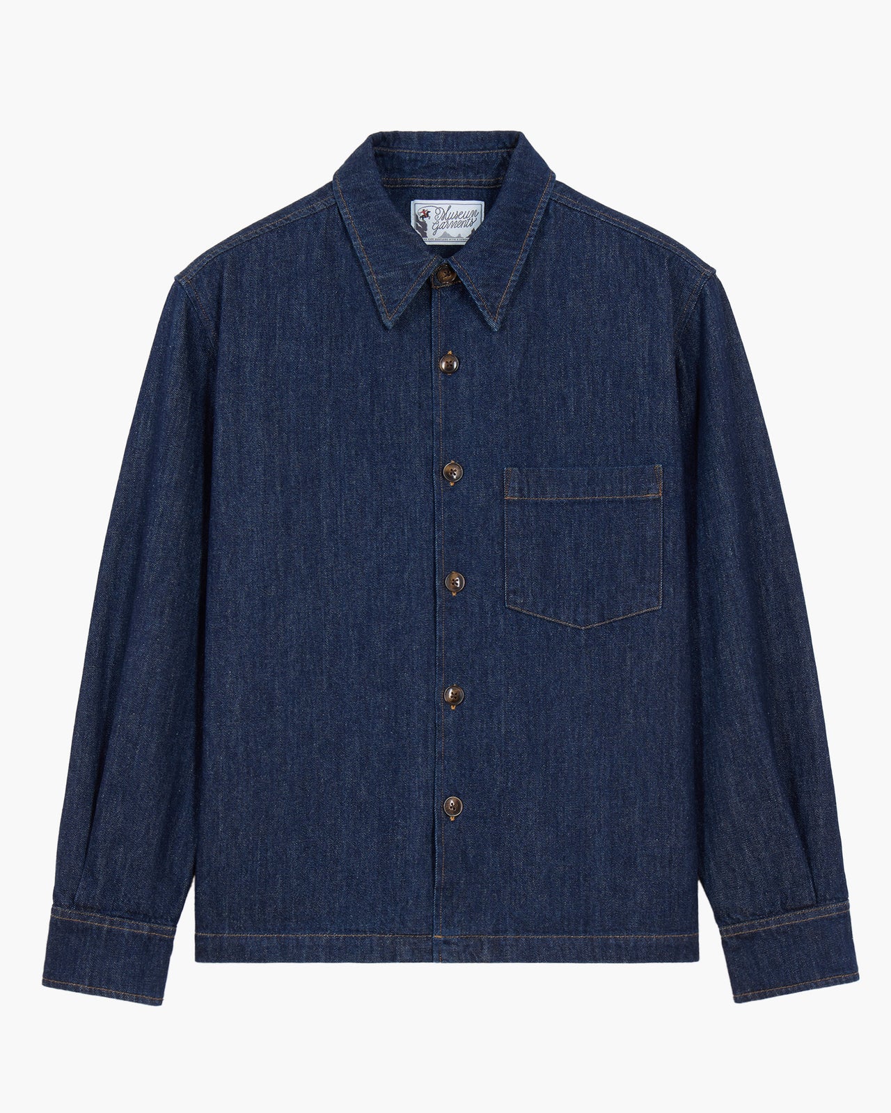 Western Shirt - Denim Brut