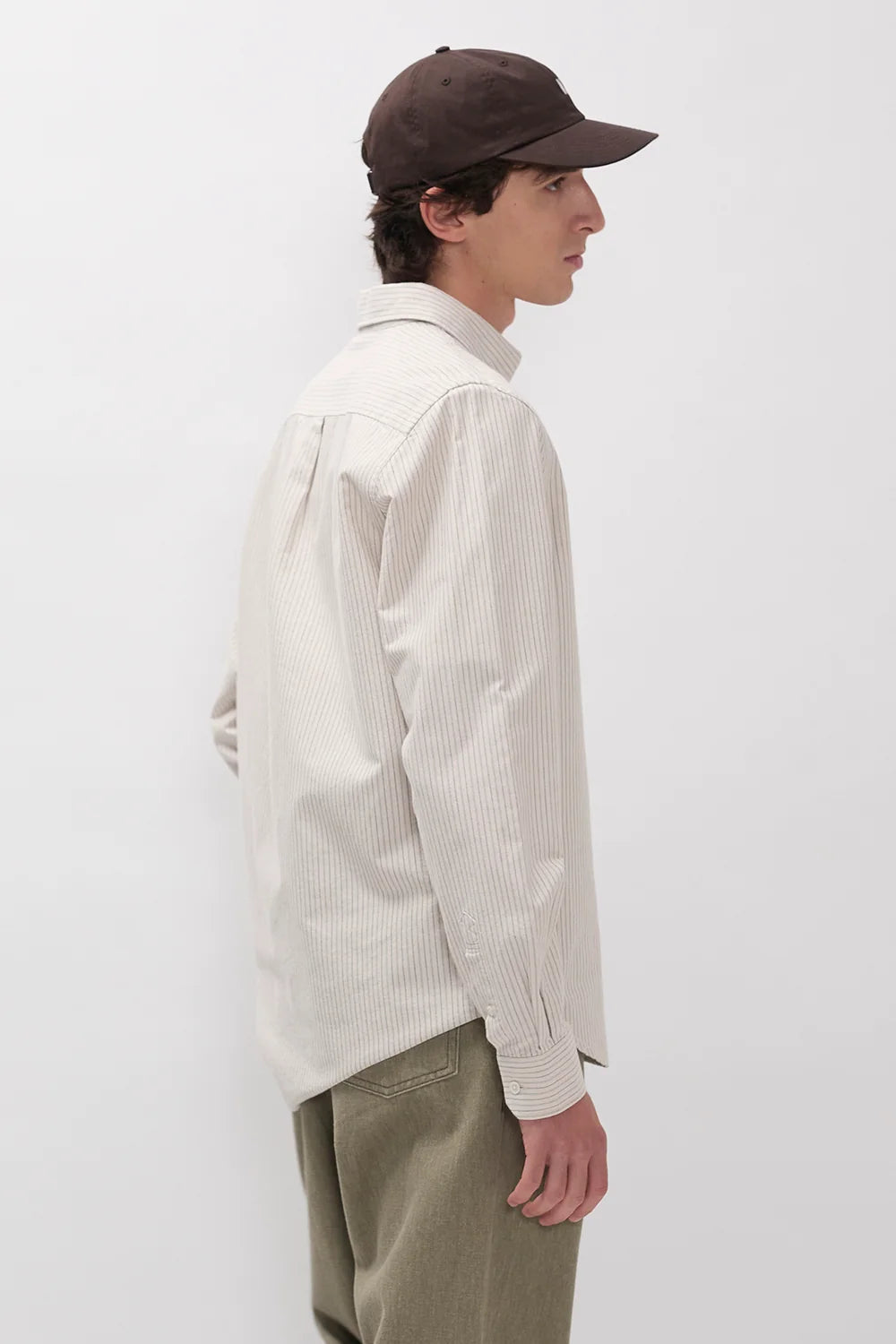 Lyngkrog Regular Oxford BD Shirt - Dark Dust Green