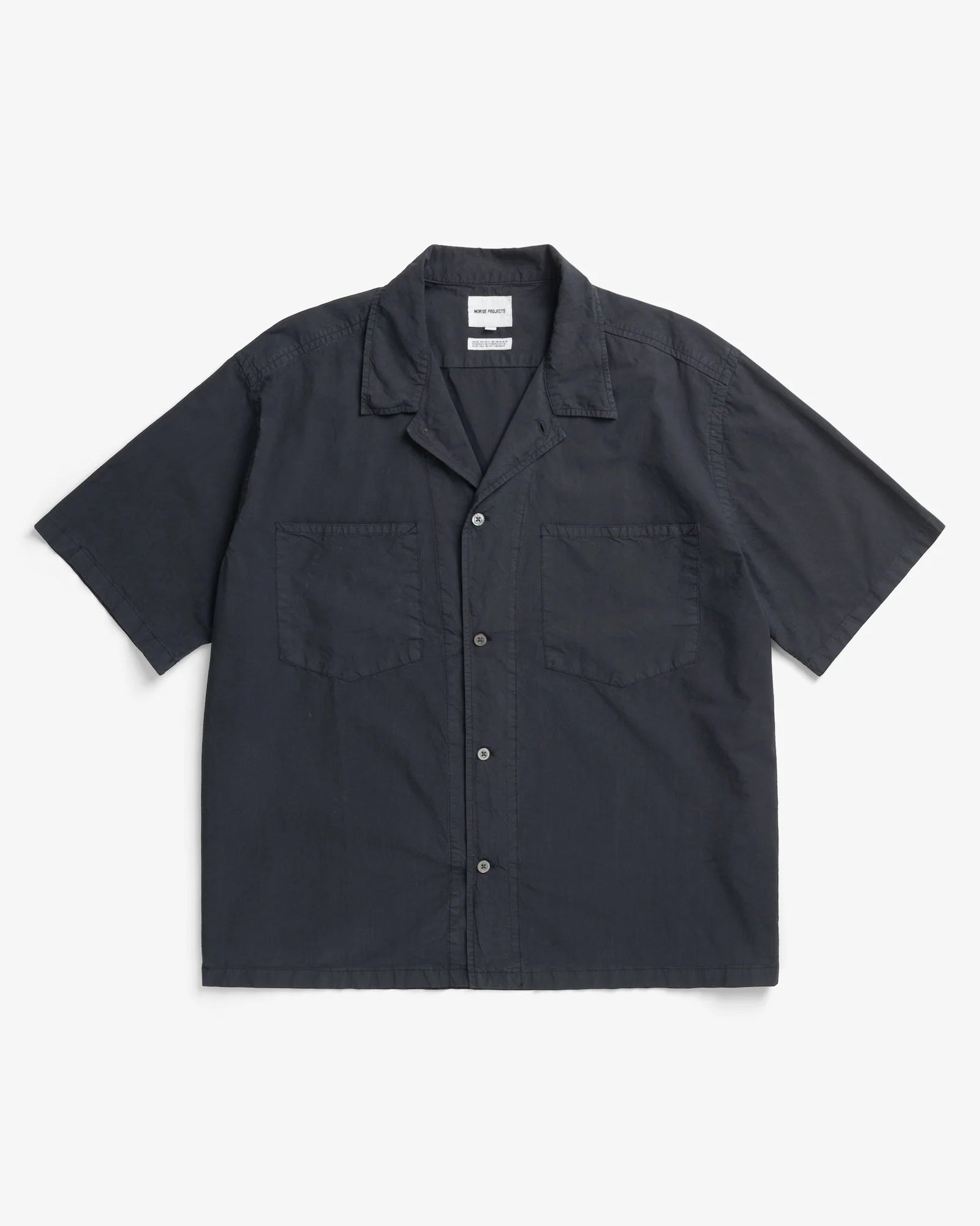 Mols Tencel SS Shirt - Dark Navy