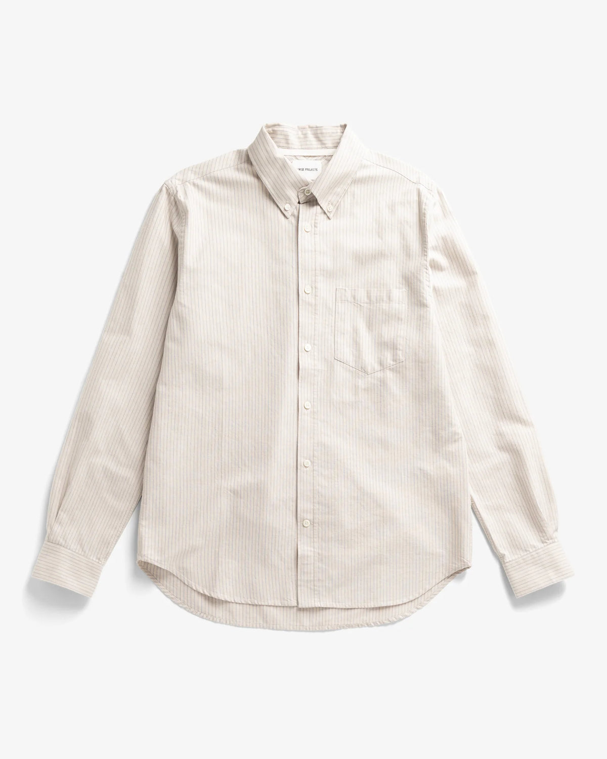 Lyngkrog Regular Oxford BD Shirt - Blue Stripe
