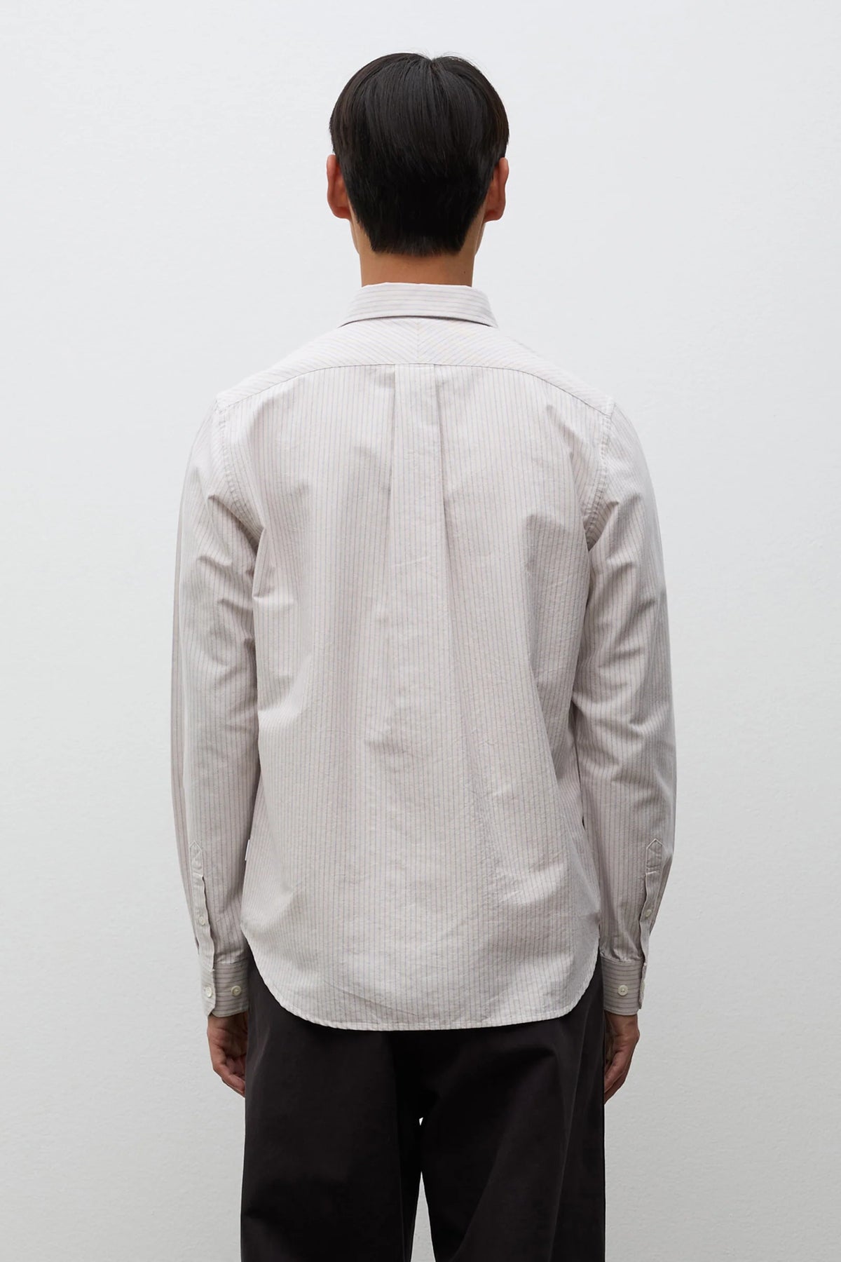 Lyngkrog Regular Oxford BD Shirt - Blue Stripe