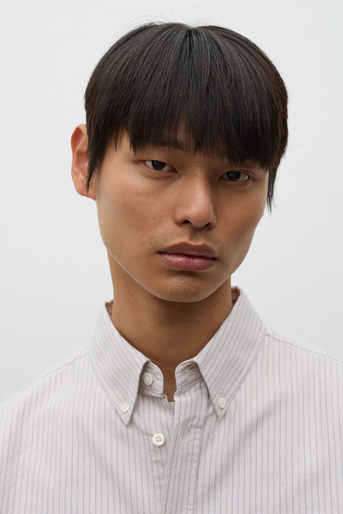 Lyngkrog Regular Oxford BD Shirt - Blue Stripe