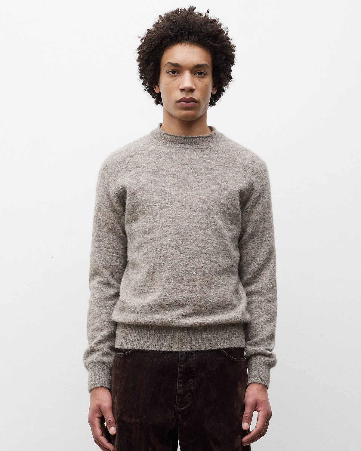 Nordrevik Baby Alpaca Sweater - Walnut