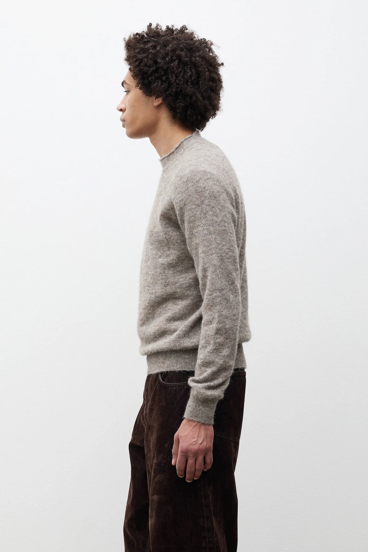 Nordrevik Baby Alpaca Sweater - Walnut