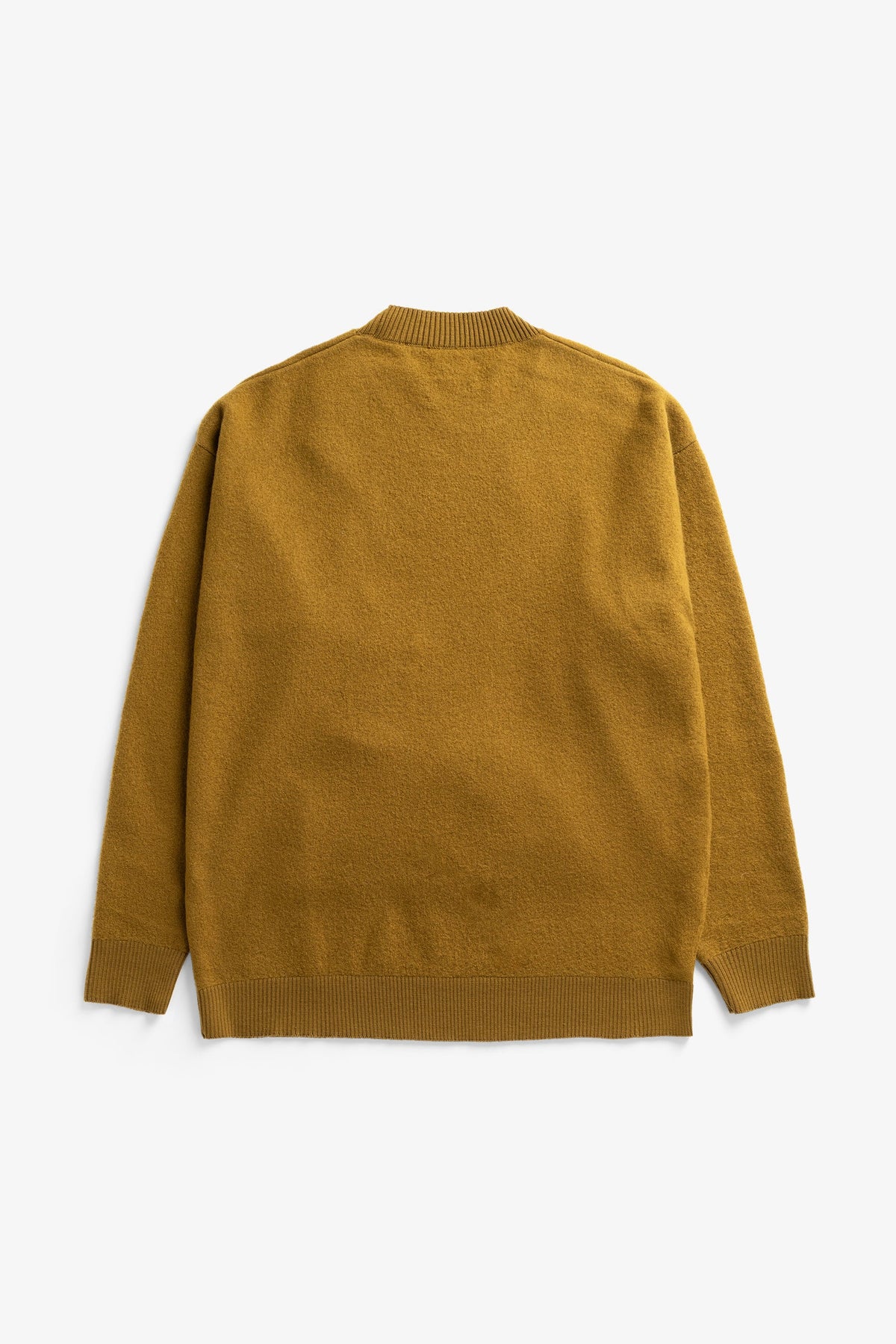 Kragholm Boiled Wool Crewneck - Butternut