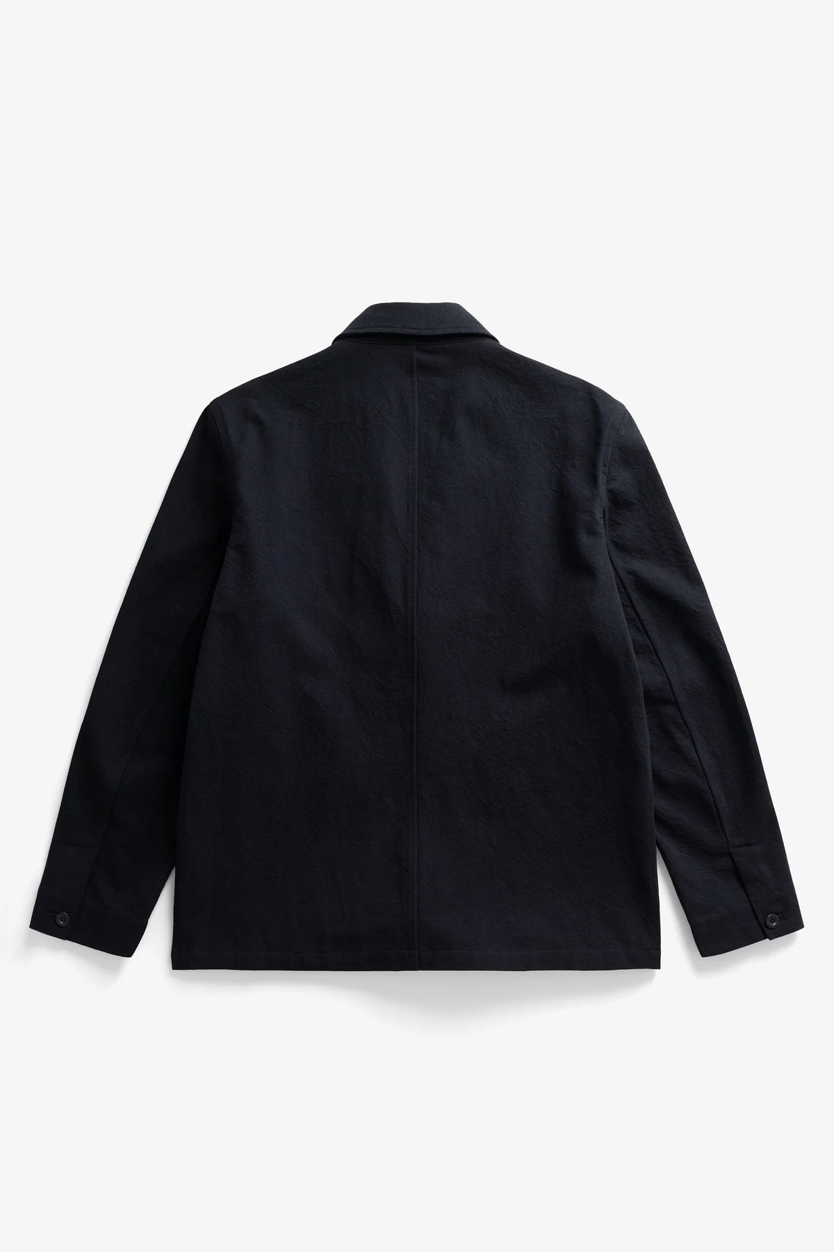 Dyvig Cotton Wool Twill Sports Blazer - Dark Navy
