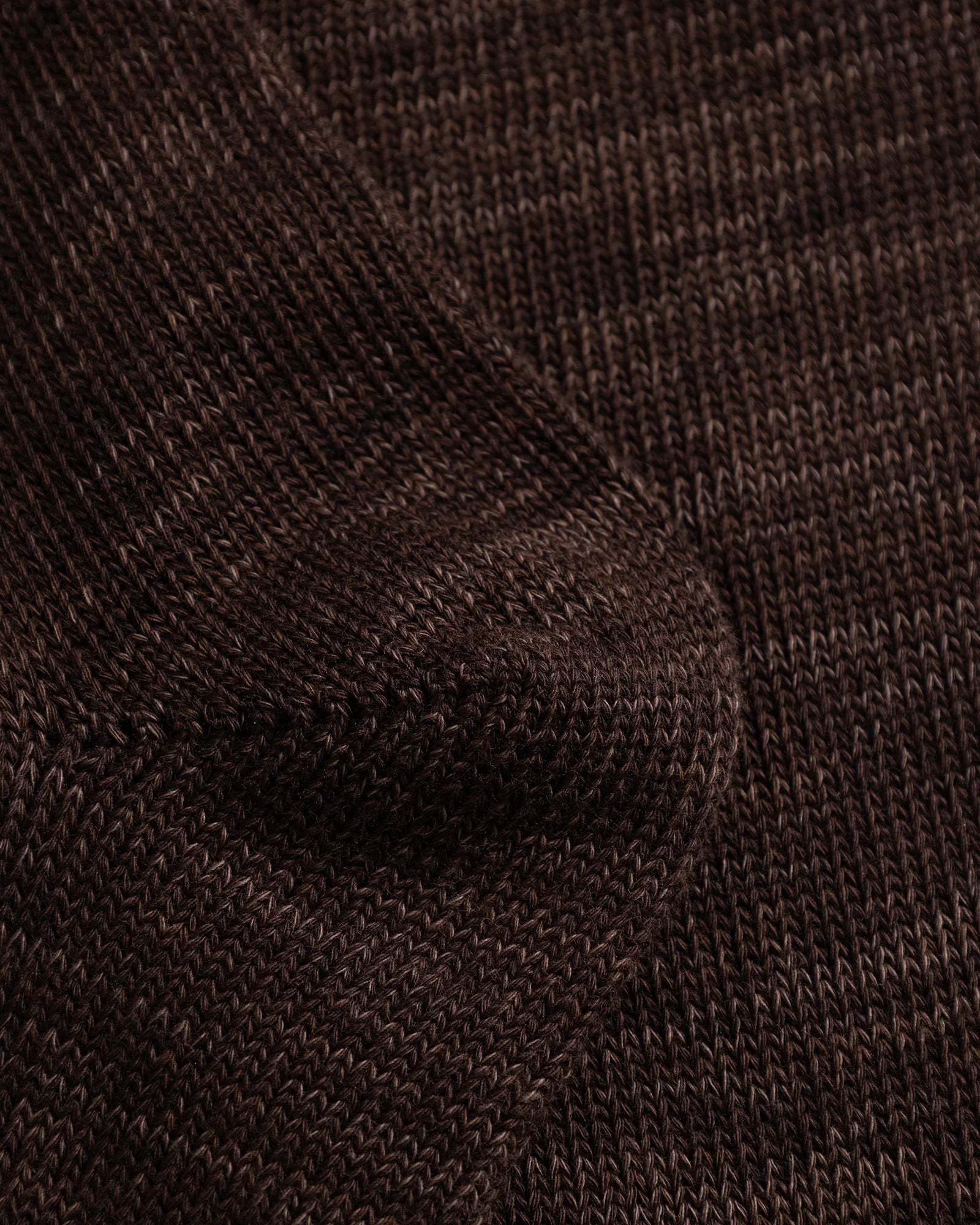 Bykle Heavy Cotton Twist Sock - Delicioso Brown