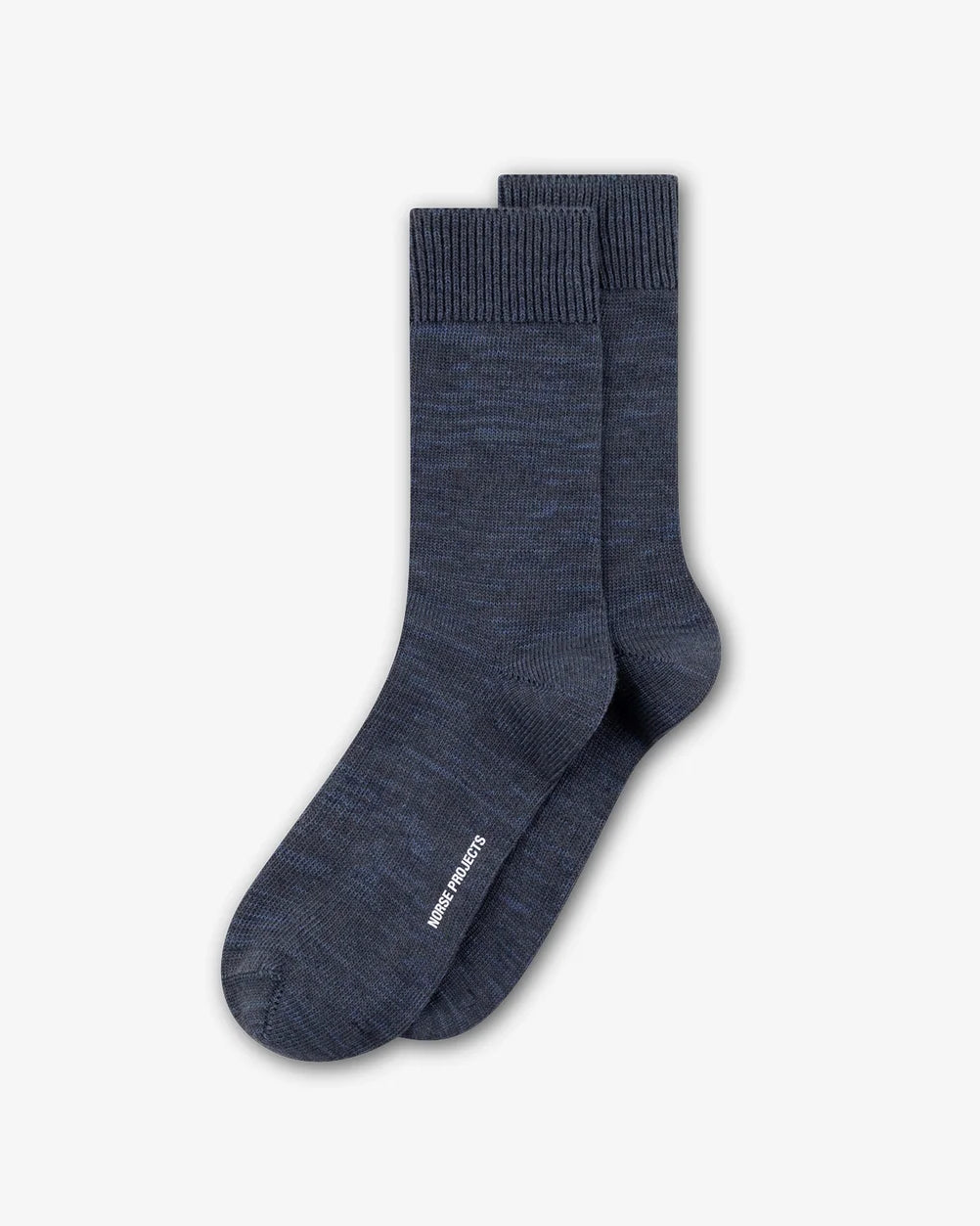 Bykle Heavy Cotton Twist Sock - Dark Blue