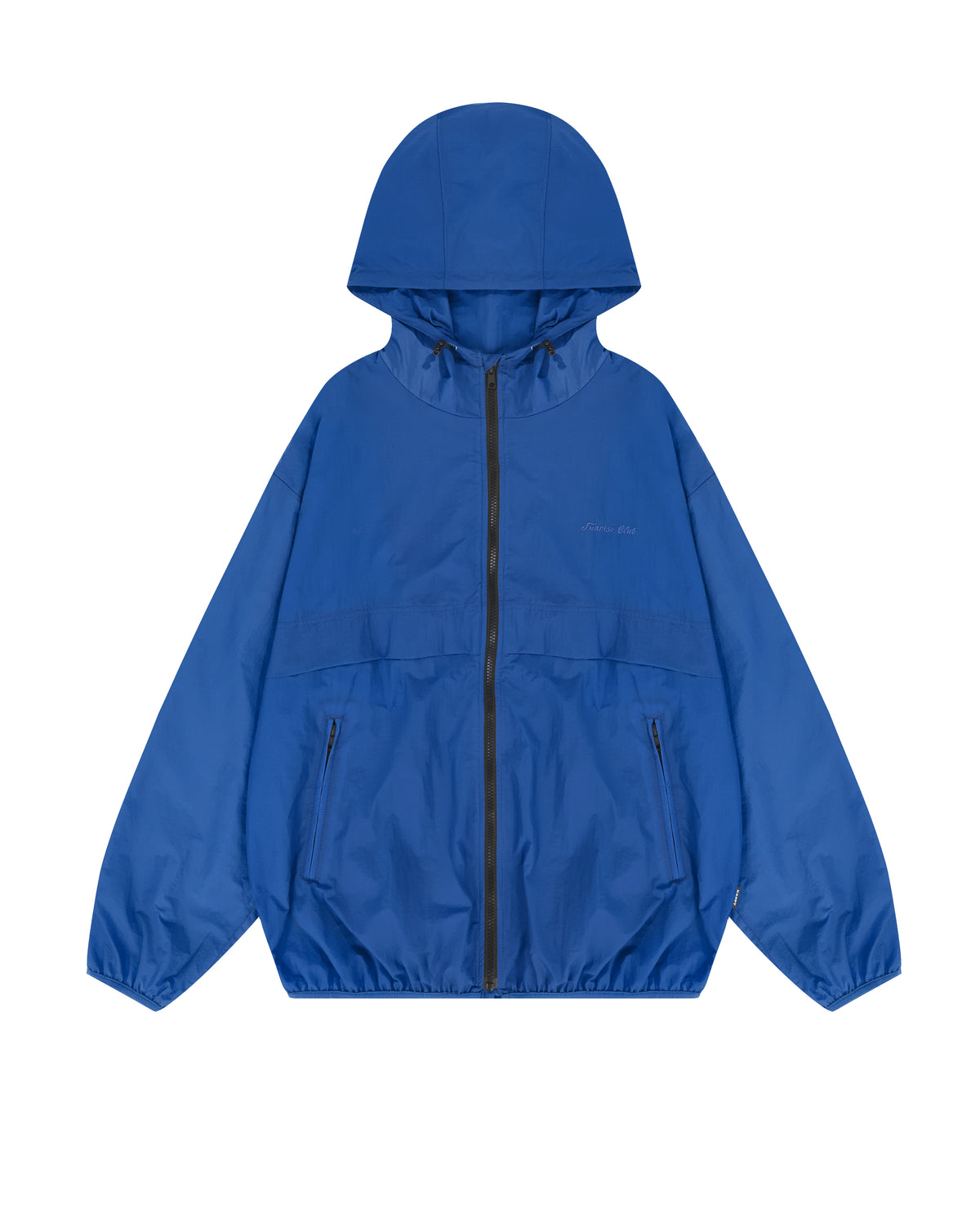 Nylon Sun Guard Windbreaker - Blue