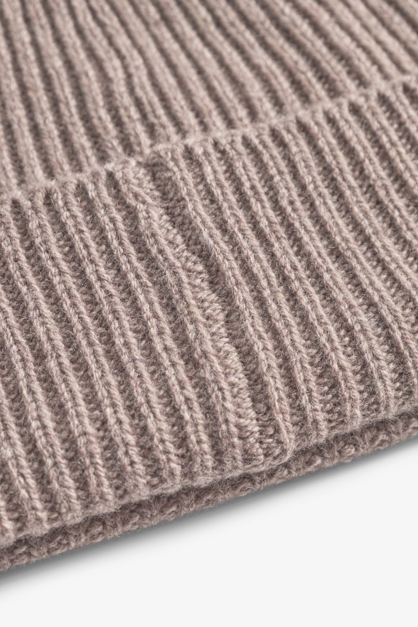 Norse Standard Merino Lambswool Beanie - Clay