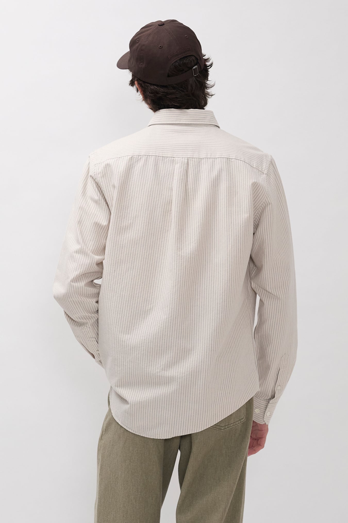 Norse Standard Oxford BD Shirt - Dark Dust Green