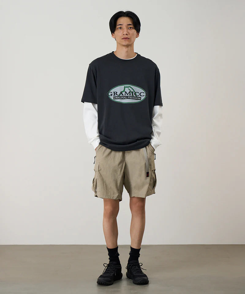 Nylon Explorer Cargo Shorts - Milk Tea